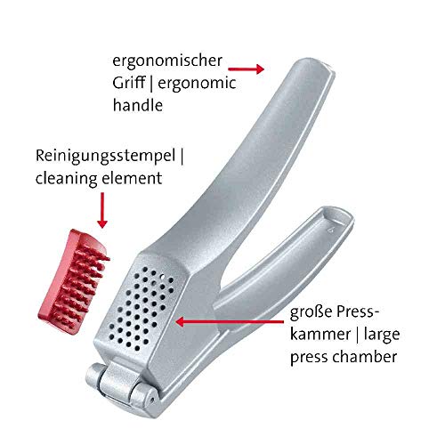 westmark-josie-presse-ail-creux-extra-large-avec-l-ment-de-nettoyage-aluminium-1 image 8