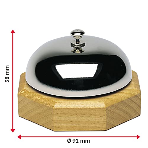 westmark-63202250-sonnette-de-comptoir-bois-m-tal-cloche-de-service-avec-pied-en image 6