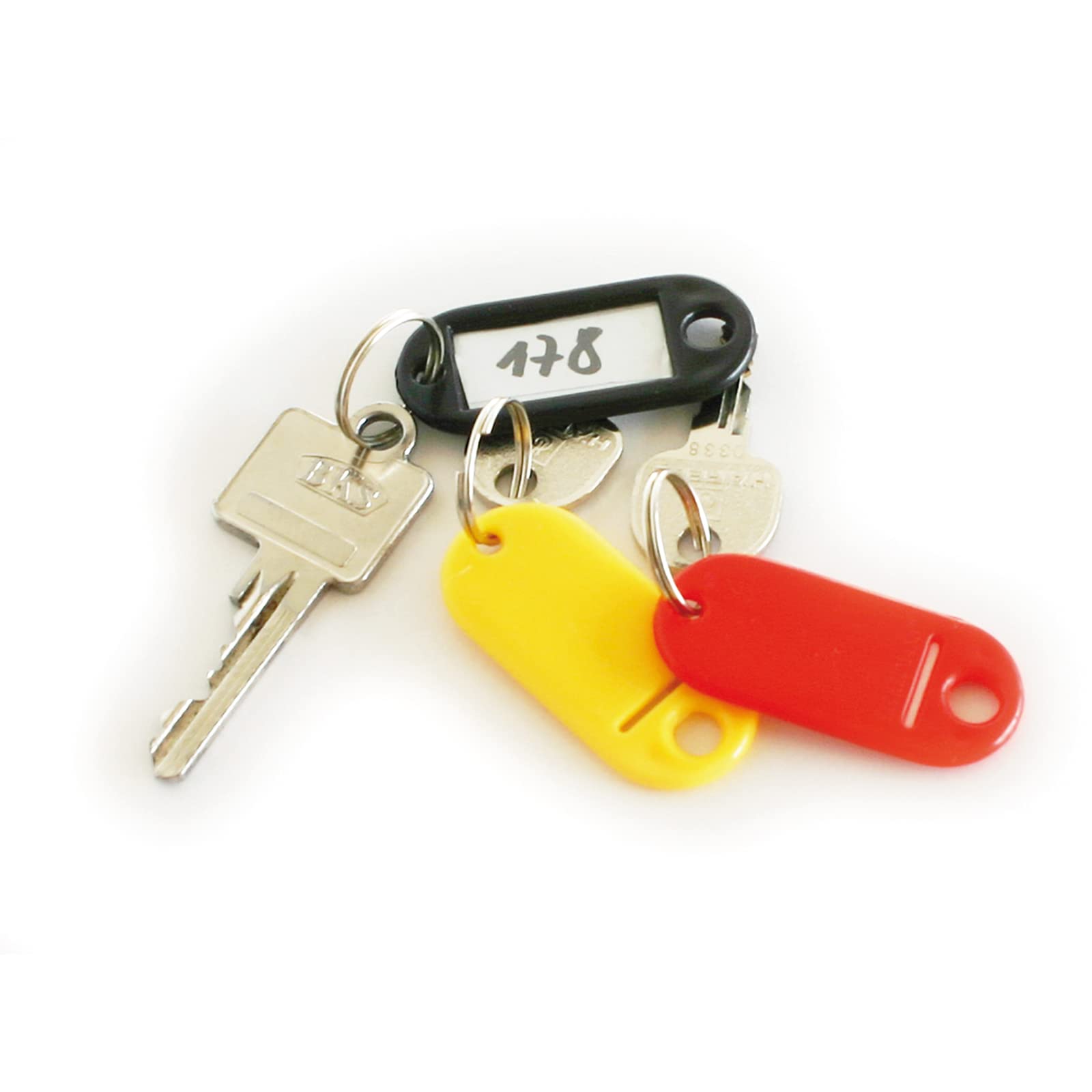 westmark-set-de-6-porte-cl-s-tiquettes-7-cm-multicolore-avec-carte-d-criture image 5