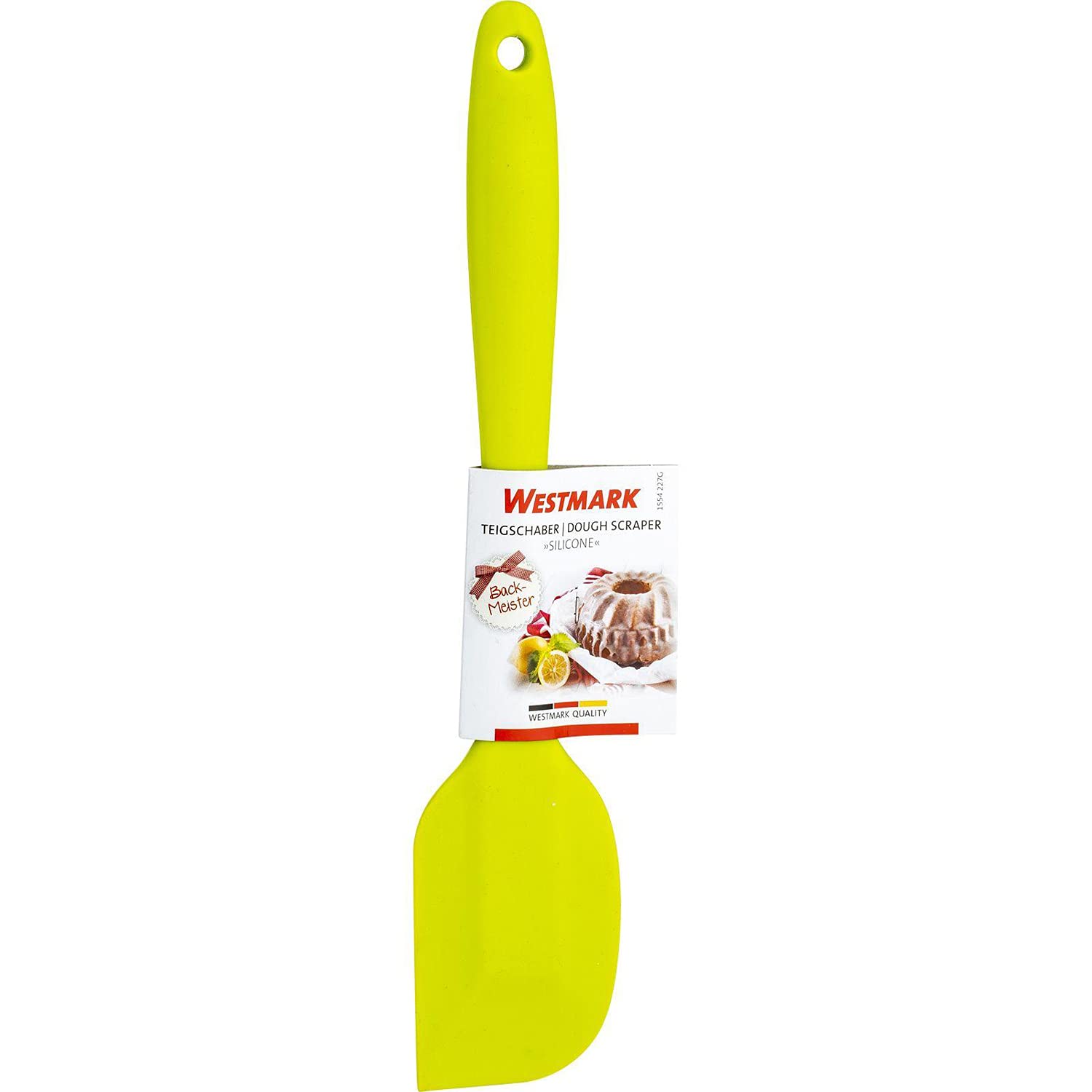westmark-1554227g-spatule-de-cuisine-p-te-en-silicone-vert-27-7-x-5-4-x-1-6-cm image 7