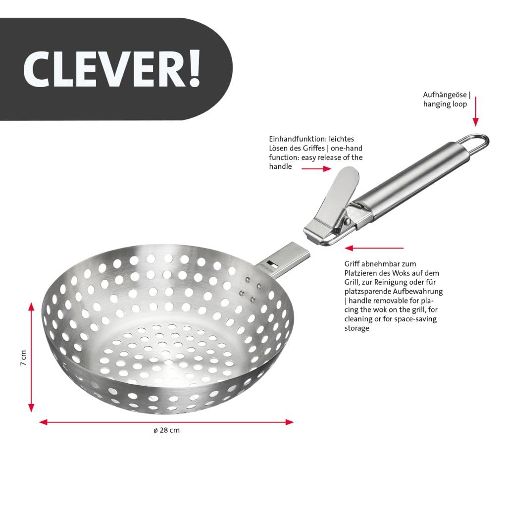 westmark-wok-barbecue-en-acier-inoxydable-perfor-poign-e-amovible-passe-au-lave- image 4