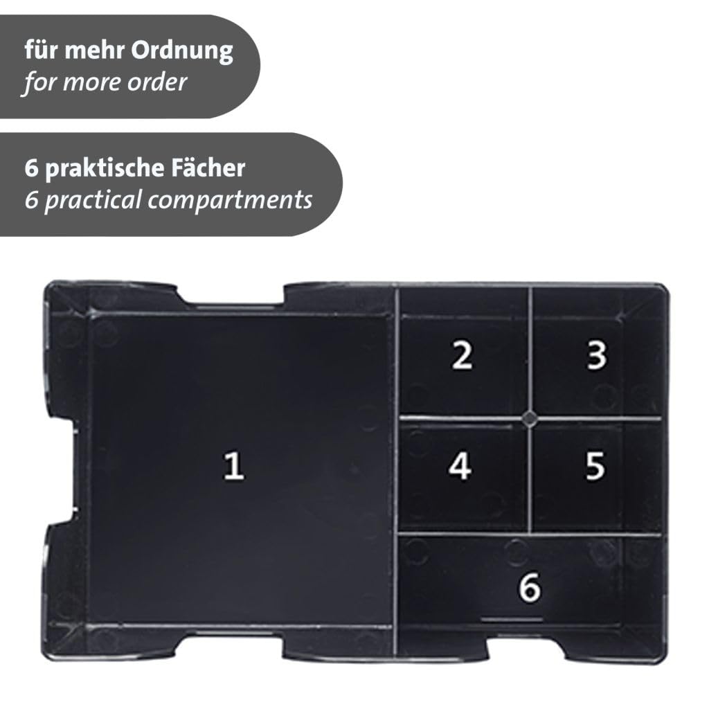 westmark-organiseur-de-bar-6-compartiments-abs-sans-bpa-rangement-serviettes-pai image 4