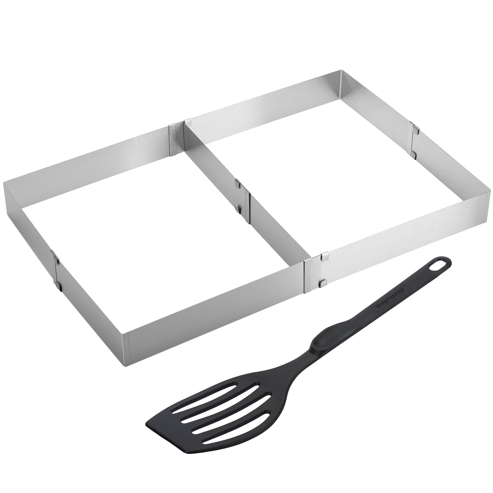 westmark-313222e7-cadre-pizza-avec-s-parateur-en-acier-inoxydable-pelle-et-spatu image 1