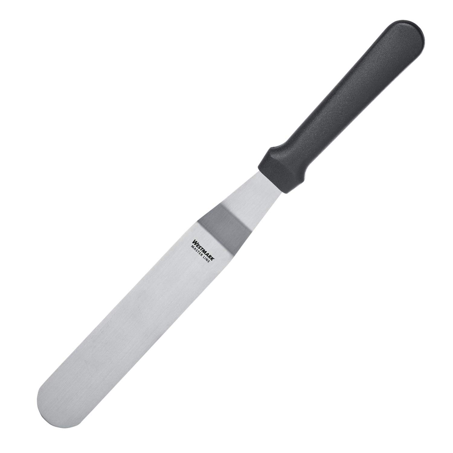 westmark-master-line-spatule-coud-e-professionnelle-flexible-acier-inoxydable-pl image 1