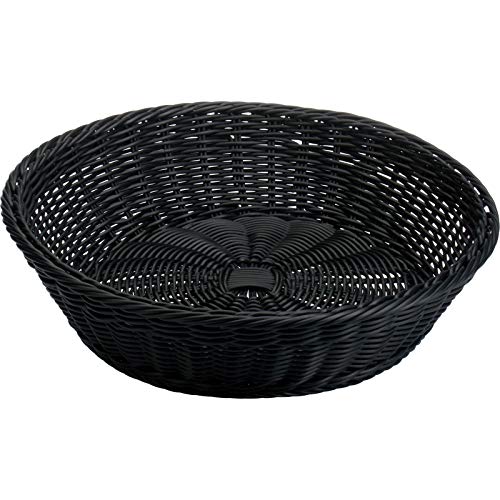 westmark-saleen-corbeille-ronde-artisanale-37-x-9-cm-noir-vannerie-synth-tique-r image 7