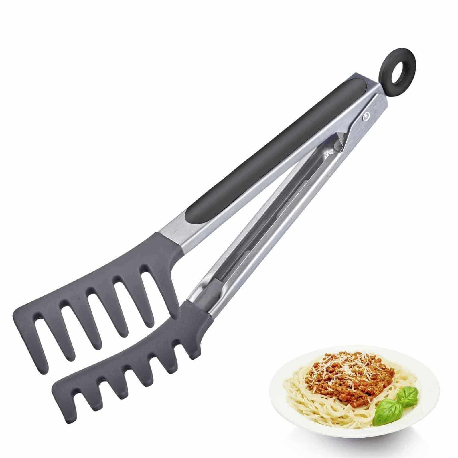 westmark-fork-silicone-mini-pince-buffet-16212270-silicone-inox-25-5-cm-antid-ra image 2