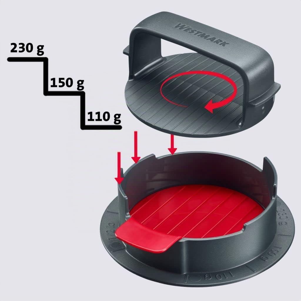 westmark-hamburgermaker-vario-plus-62352260-presse-hamburgers-r-glable-3-tailles image 3