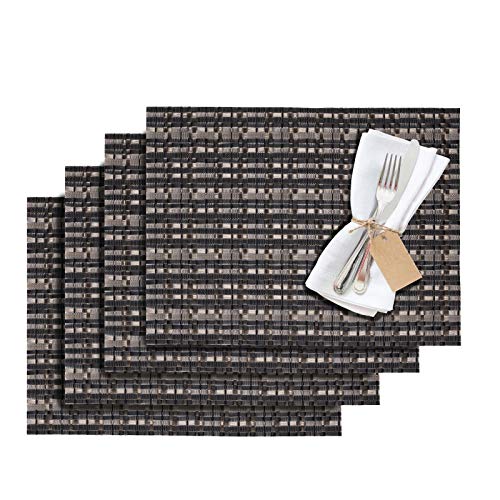 westmark-01210386150-elegance-set-de-table-vinyle-polyester-anthracite-argent-lo image 8