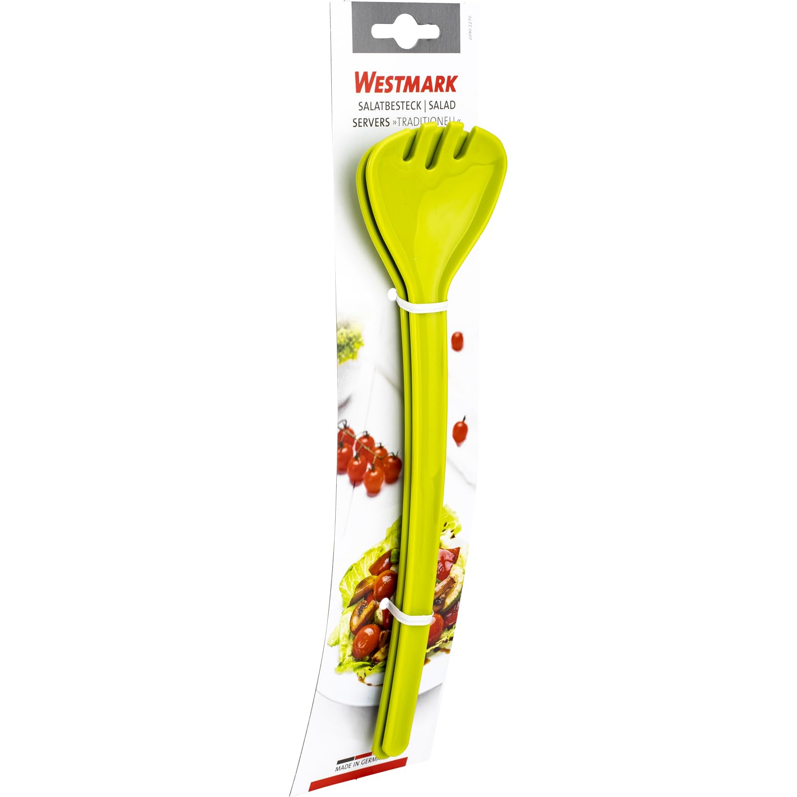westmark-2090-2270-couvert-salade-en-pp-blanc-et-vert-270-x-68-x-20-mm image 6
