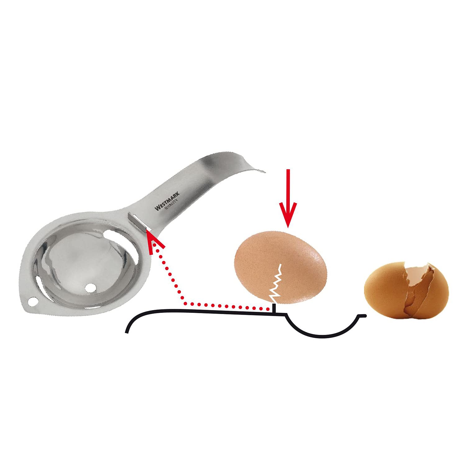 westmark-10862280-s-parateur-d-ufs-en-acier-inoxydable-base-incurv-e-pour-bols-e image 6