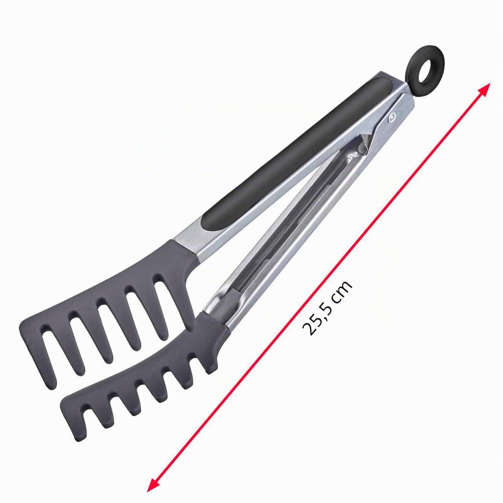 westmark-fork-silicone-mini-pince-buffet-16212270-silicone-inox-25-5-cm-antid-ra image 7