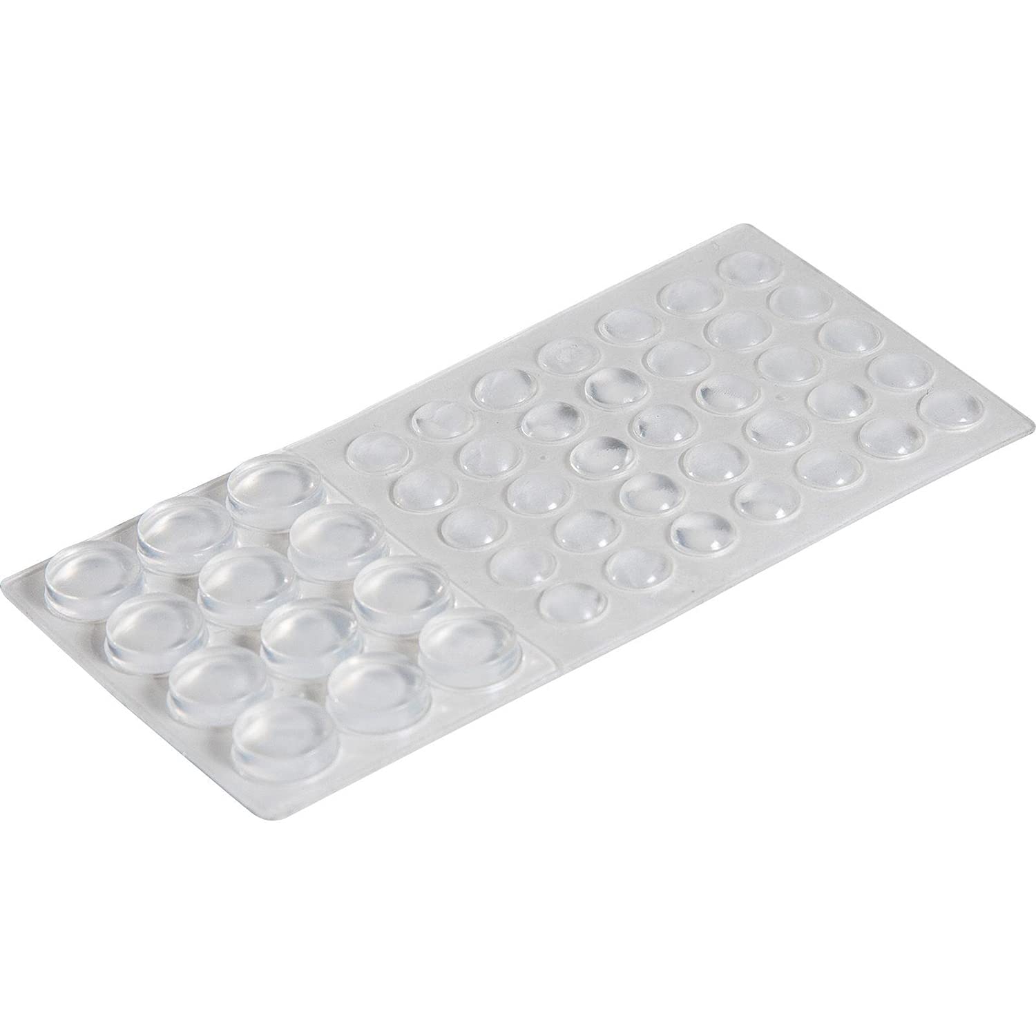 westmark-52242280-tampons-antid-rapants-et-anti-bruit-transparents-en-plastique- image 1