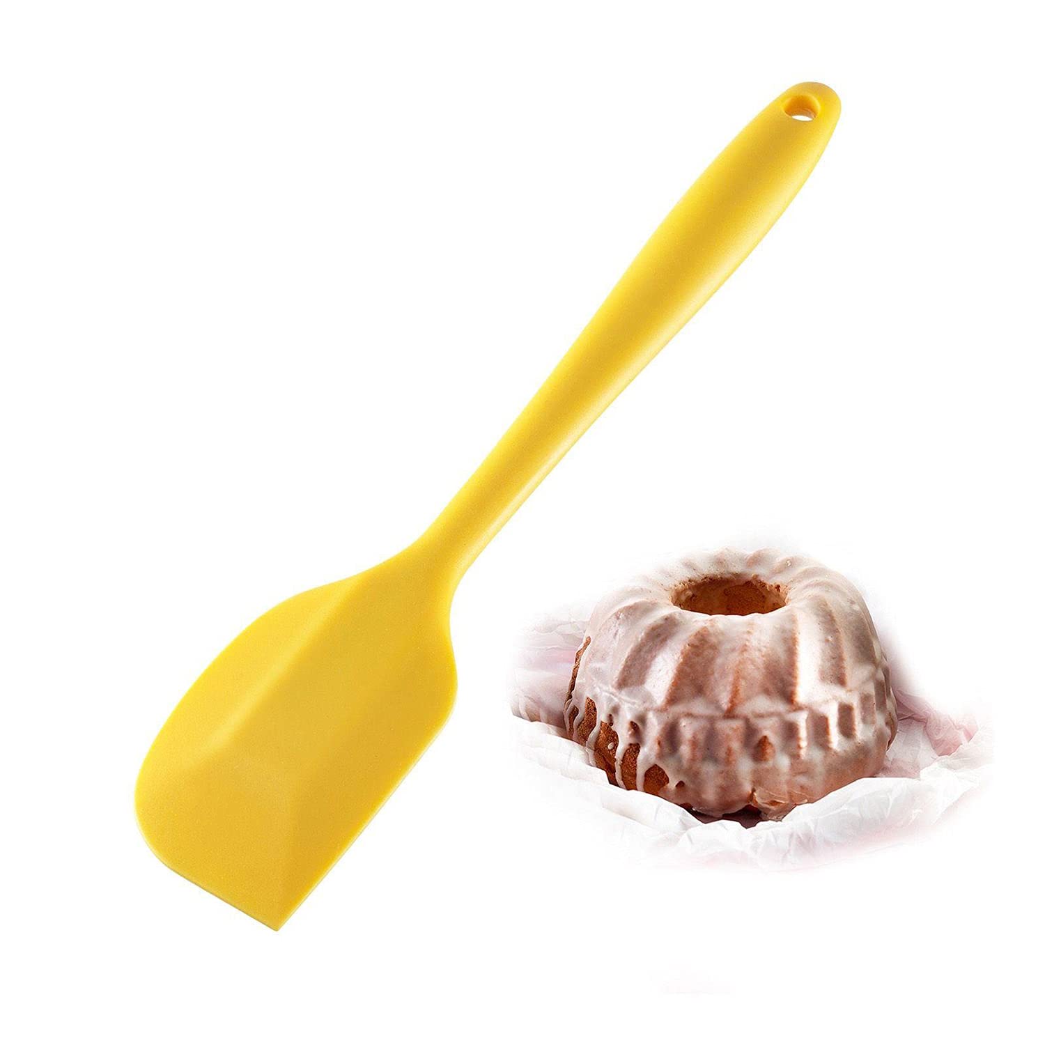westmark-1554227y-spatule-de-cuisine-et-p-te-en-silicone-jaune-27-7-x-5-4-x-1-6- image 2