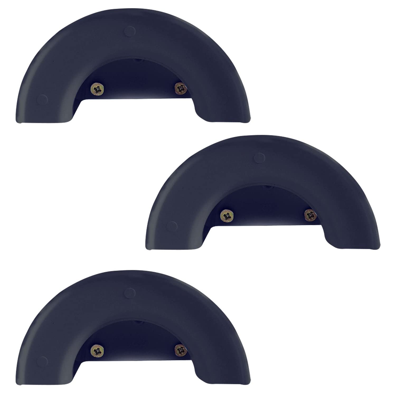 westmark-520122e3-lot-de-3-supports-de-tuyaux-et-c-bles-incassables-visser-en-pl image 1