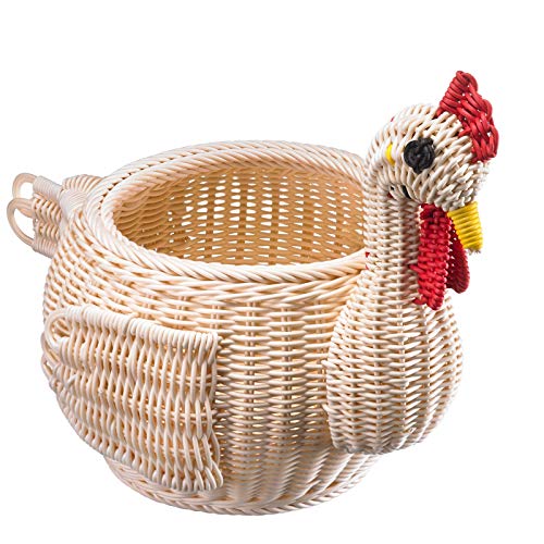 westmark-saleen-berta-panier-de-d-coration-poule-en-polypropyl-ne-tress-ivoire-3 image 7