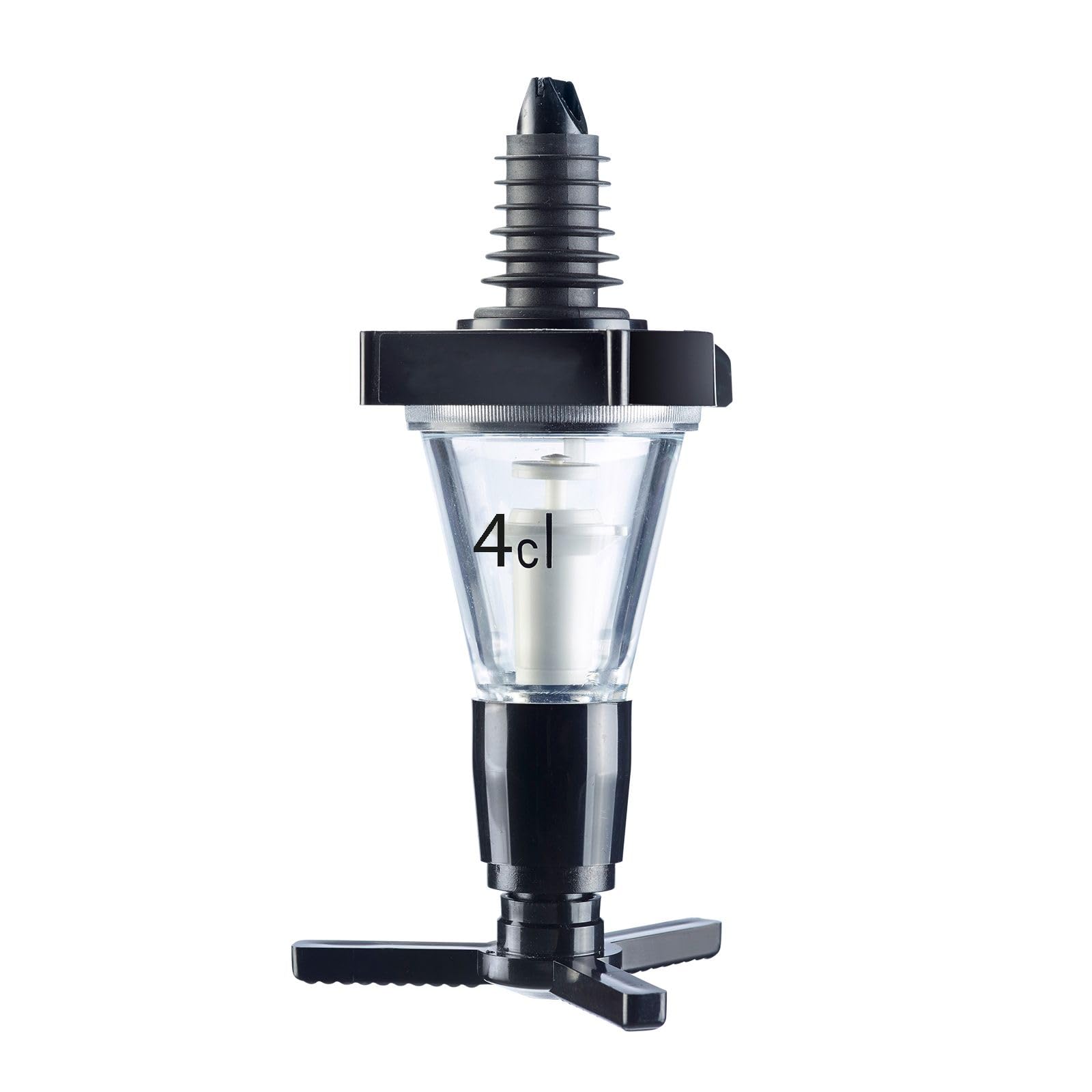 westmark-92402230-doseur-r-glable-4-cl-doseur-de-boissons-en-plastique-noir-tran image 1
