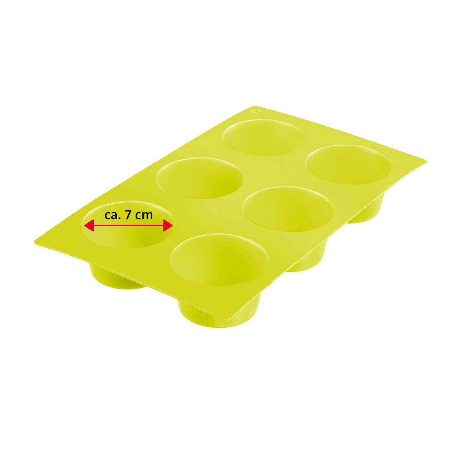 westmark-3015227g-moule-muffins-silicone-6-cavit-s-antiadh-sif-vert-29-3-x-17-5- image 7