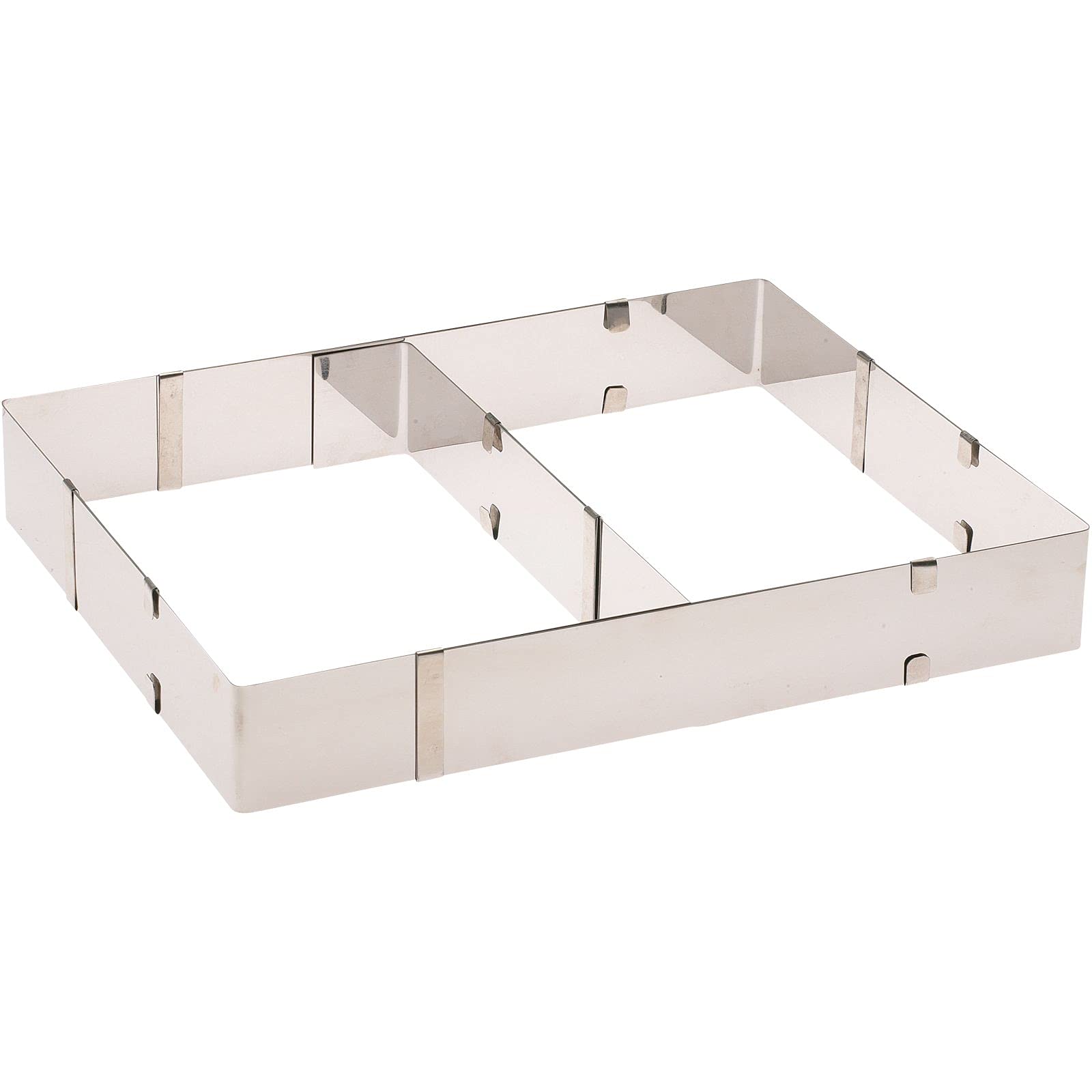 westmark-cadre-g-teaux-pizza-r-glable-31322260-hauteur-5-cm-acier-inoxydable-ave image 1