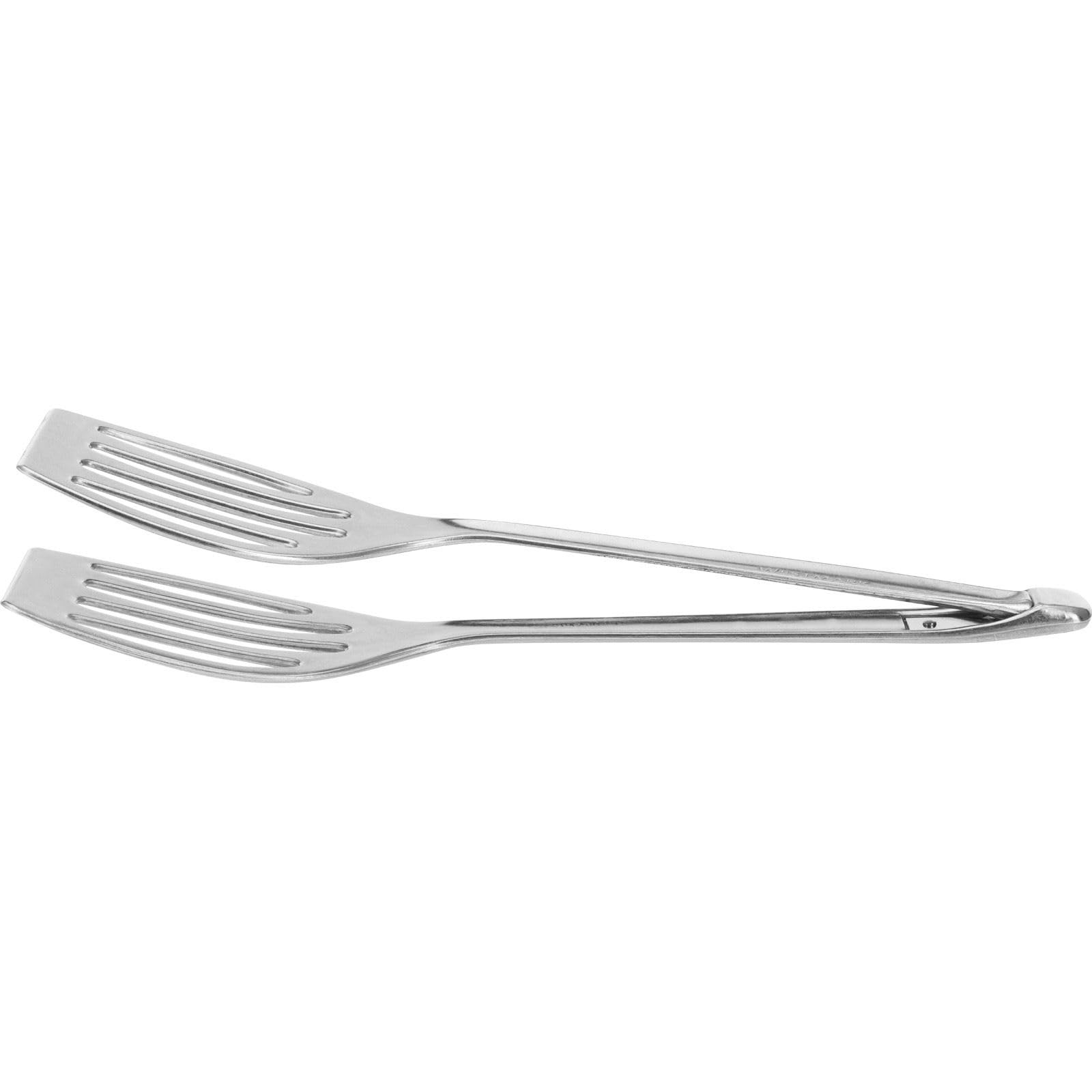 westmark-duetto-double-spatule-et-pince-barbecue-27-5-cm-aluminium-moul-2-en-1 image 2