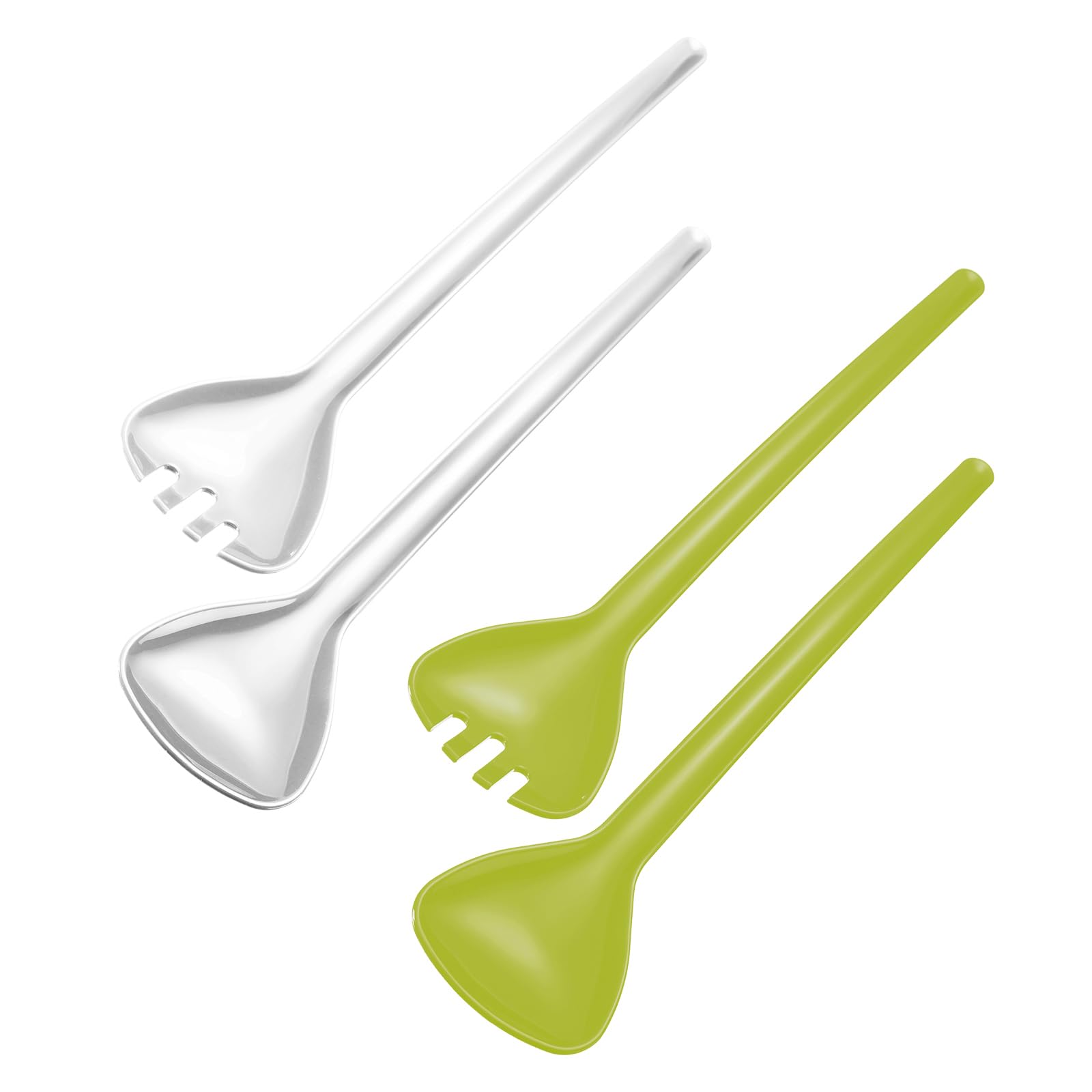 westmark-2090-2270-couvert-salade-en-pp-blanc-et-vert-270-x-68-x-20-mm image 1