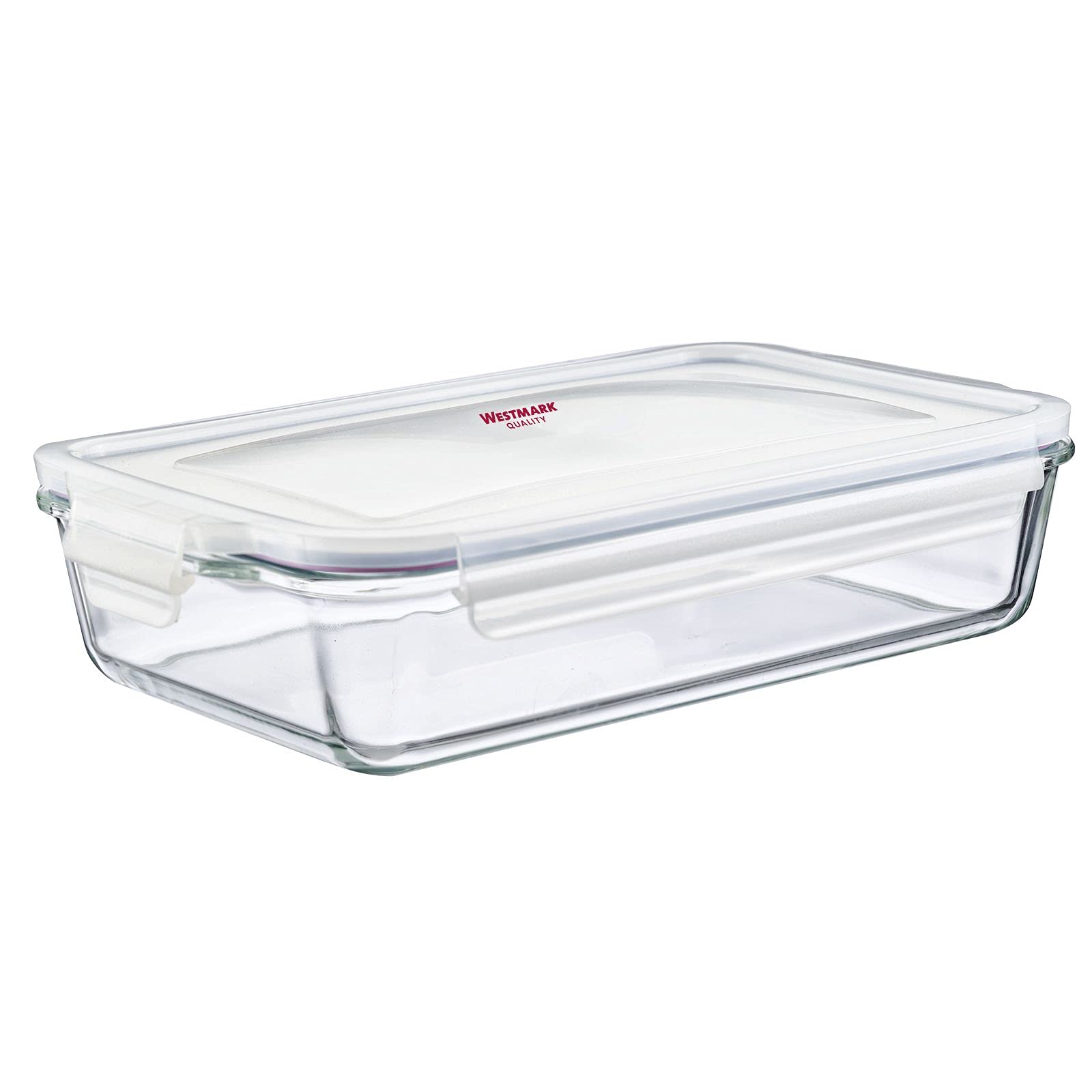 westmark-234922e6-plat-four-en-verre-transparent-avec-pelle-et-spatule-noir image 4