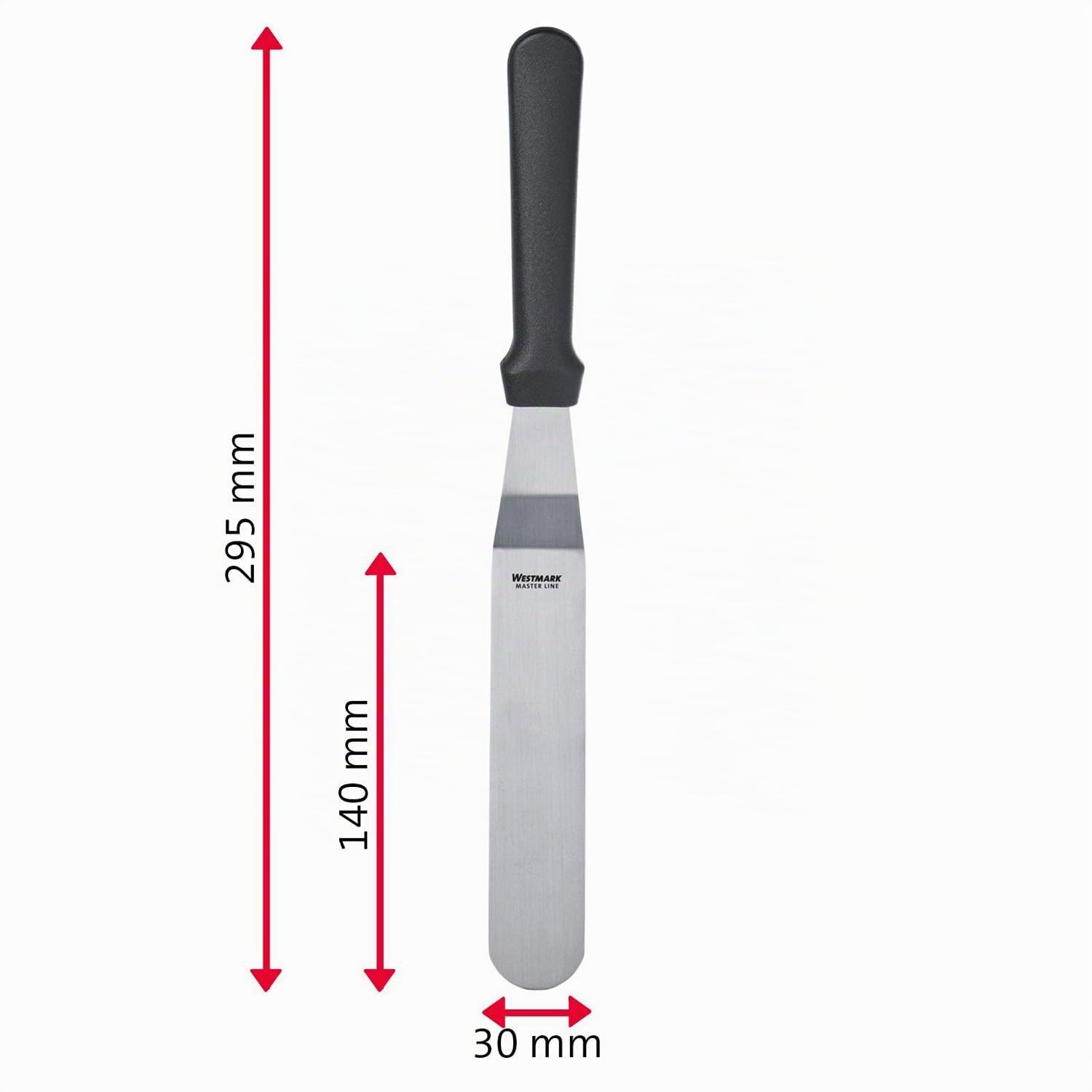 westmark-master-line-spatule-coud-e-professionnelle-flexible-acier-inoxydable-pl image 6
