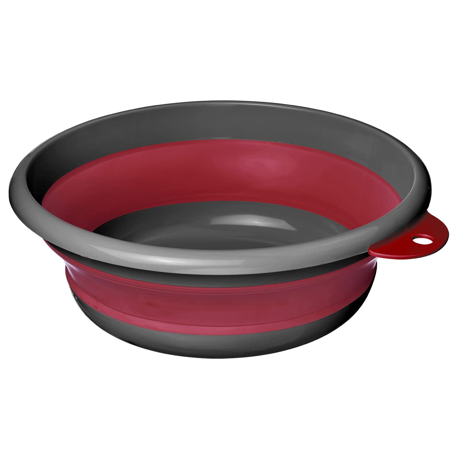 westmark-bassine-pliable-21312270-avec-crochet-de-suspension-capacit-4500-ml-pla image 1