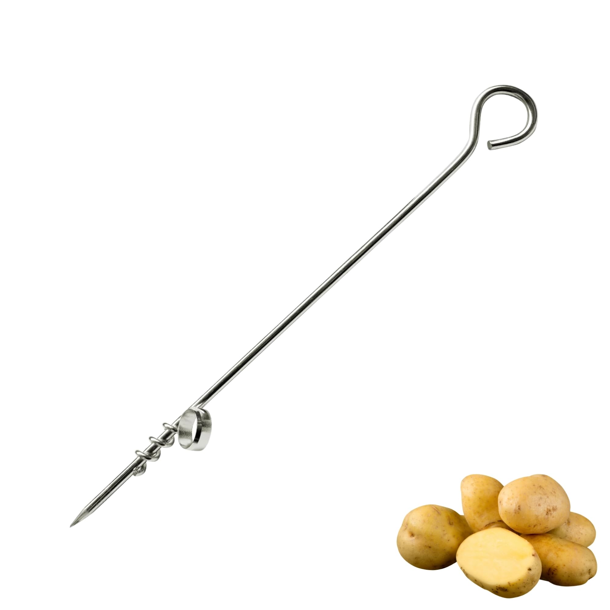 westmark-spiro-51222260-plucheur-spirale-pour-pommes-de-terre-et-l-gumes-en-acie image 1