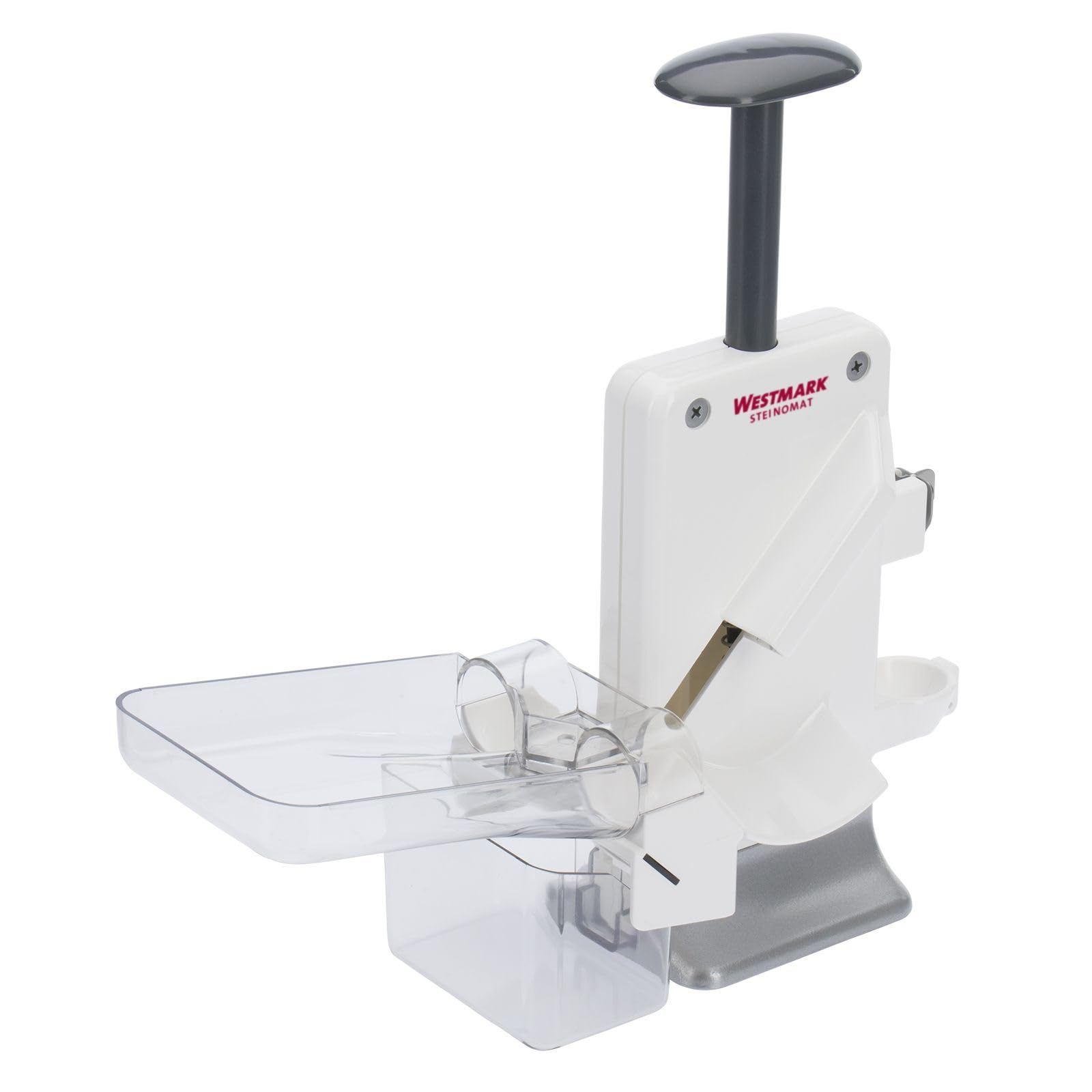 westmark-kirschomat-40702260-d-noyauteur-cerises-avec-goulotte-inclin-e-et-grand image 2