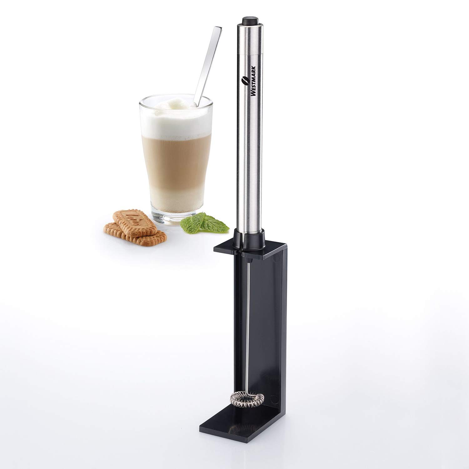westmark-mousseur-lait-lectrique-brasilia-24762260-acier-inoxydable-18-8-sans-fi image 2