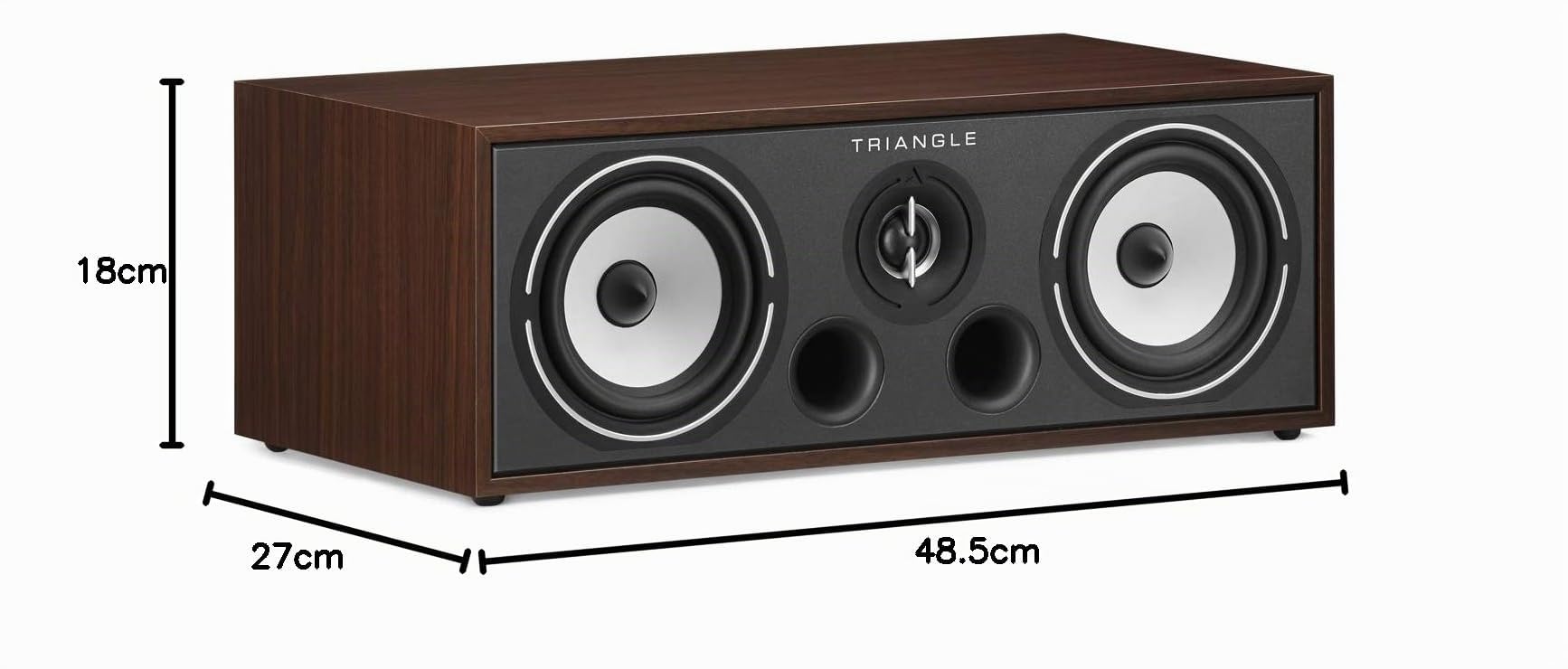 triangle-borea-brc1-enceinte-centrale-home-cin-ma-2-voies-100-w-90-db-bass-refle image 5