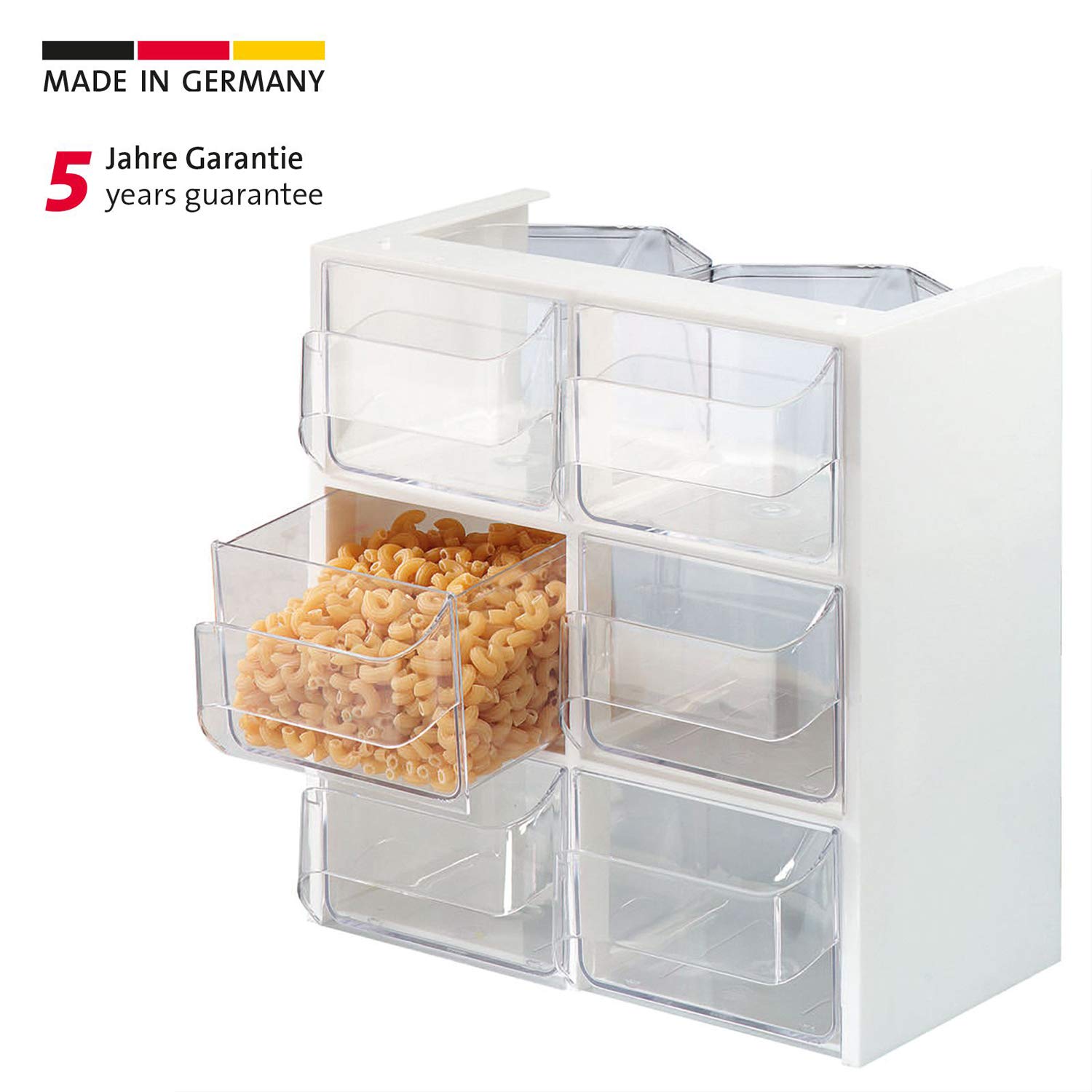 westmark-venezia-unit-de-distribution-6-compartiments-1-l-chacun-plastique-ps-tr image 4