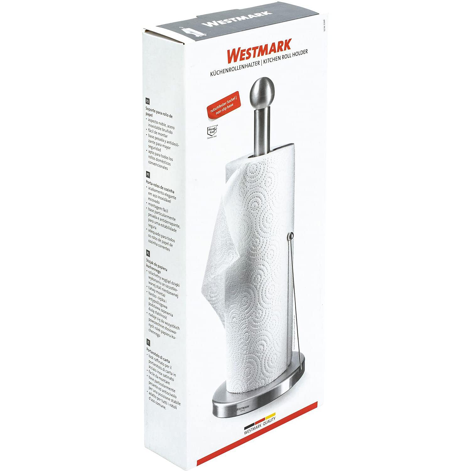 westmark-52362260-support-d-essuie-tout-avec-socle-15-x-36-5-cm-acier-inoxydable image 7