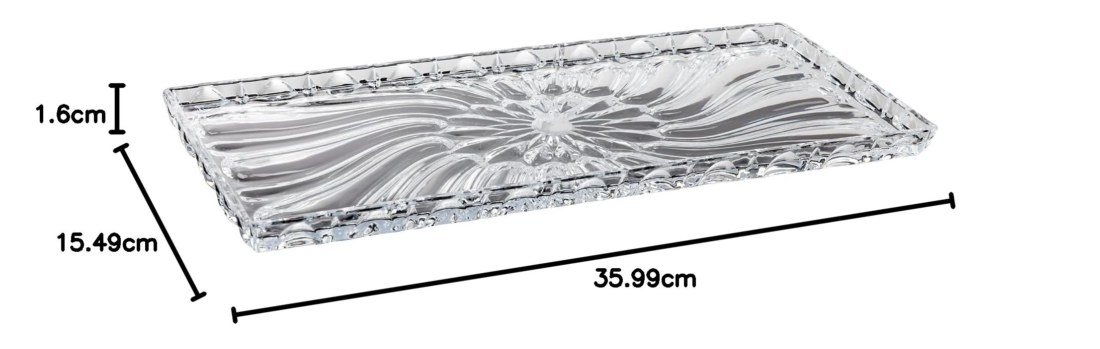 westmark-plat-tarte-et-g-teau-aspect-verre-incassable-plastique-transparent-36-c image 5