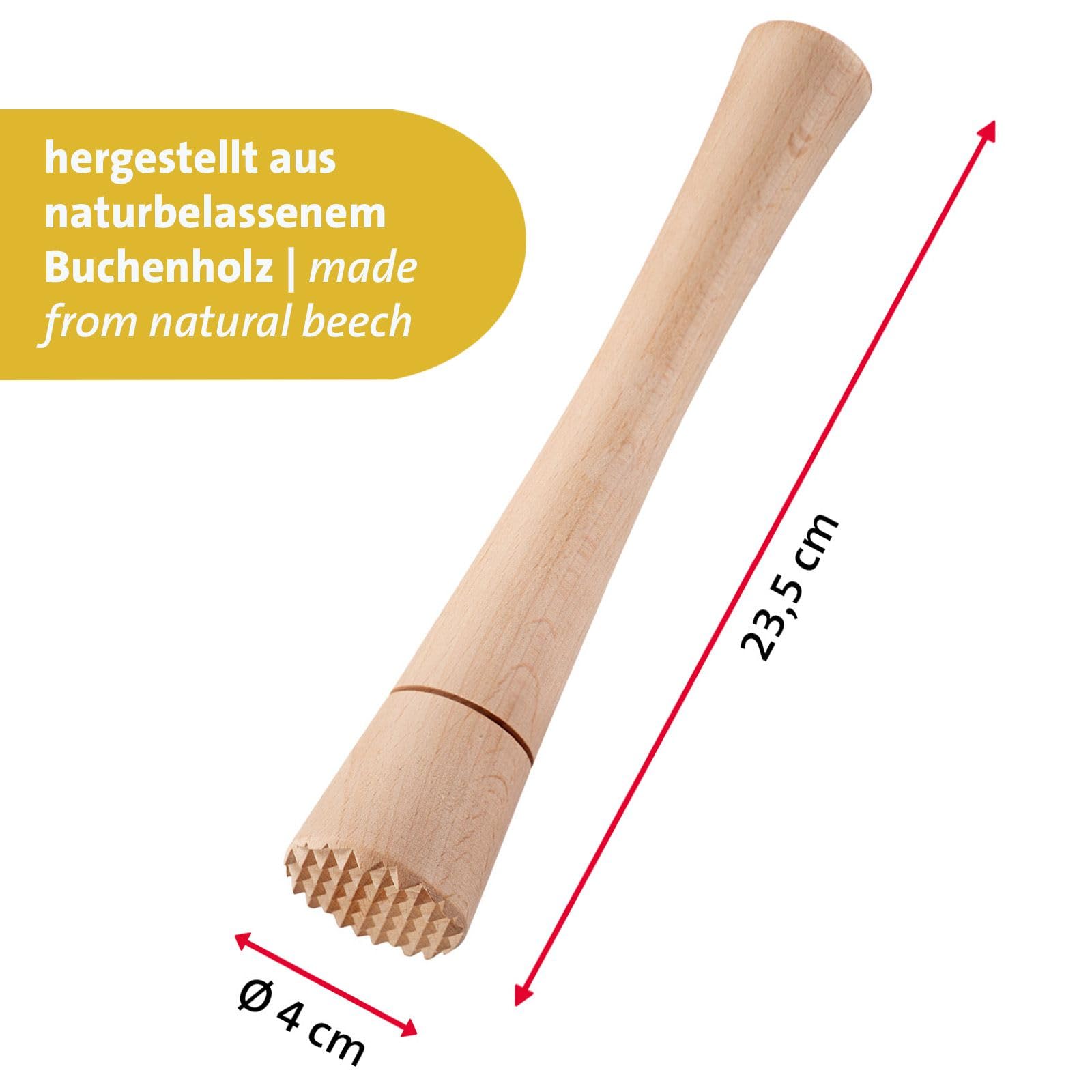 westmark-presse-poussoir-fermentation-en-bois-de-h-tre-naturel-pilon-manuel-t-te image 6