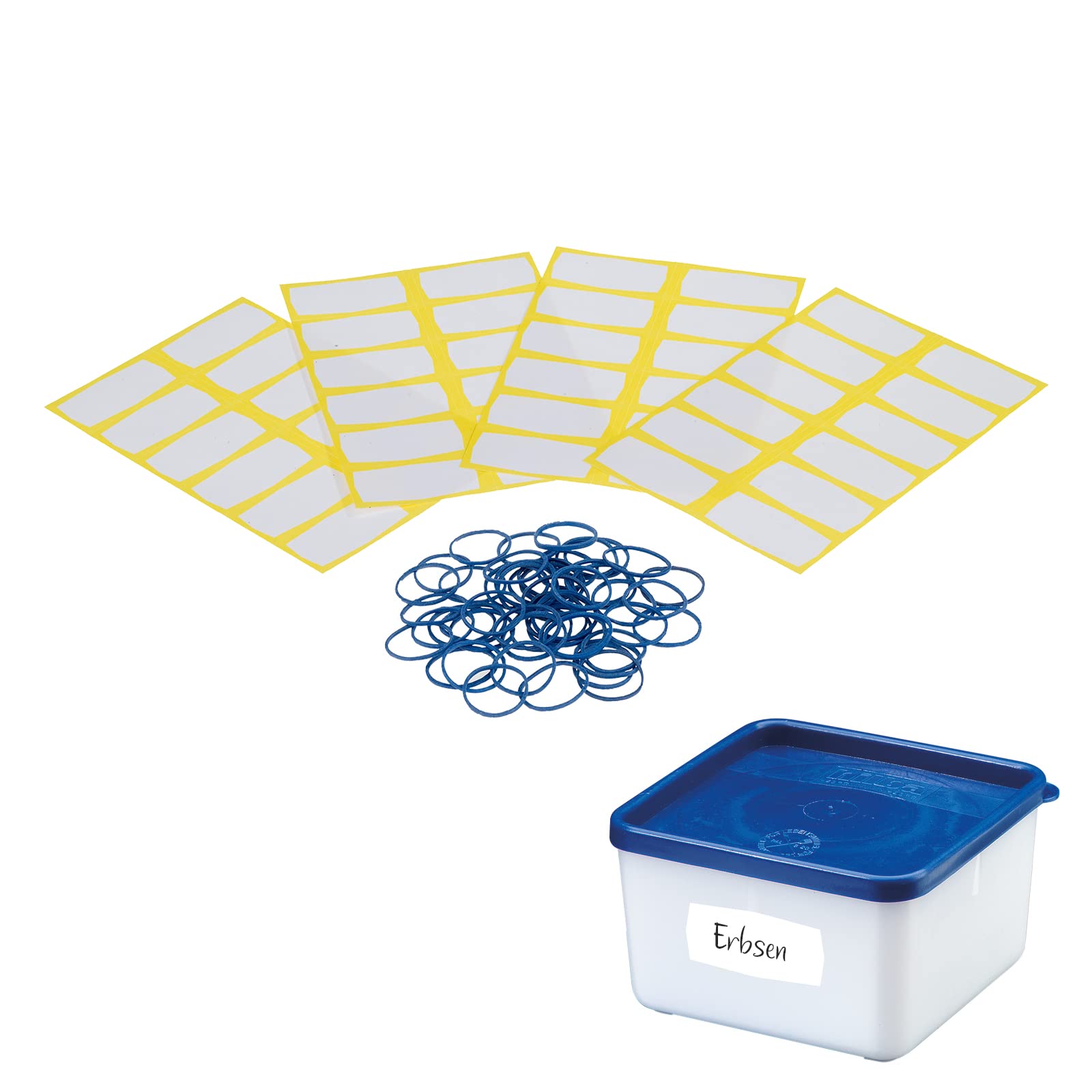 westmark-40842230-set-d-tiquettes-de-cong-lation-et-lastiques-48-pi-ces-papier-c image 4