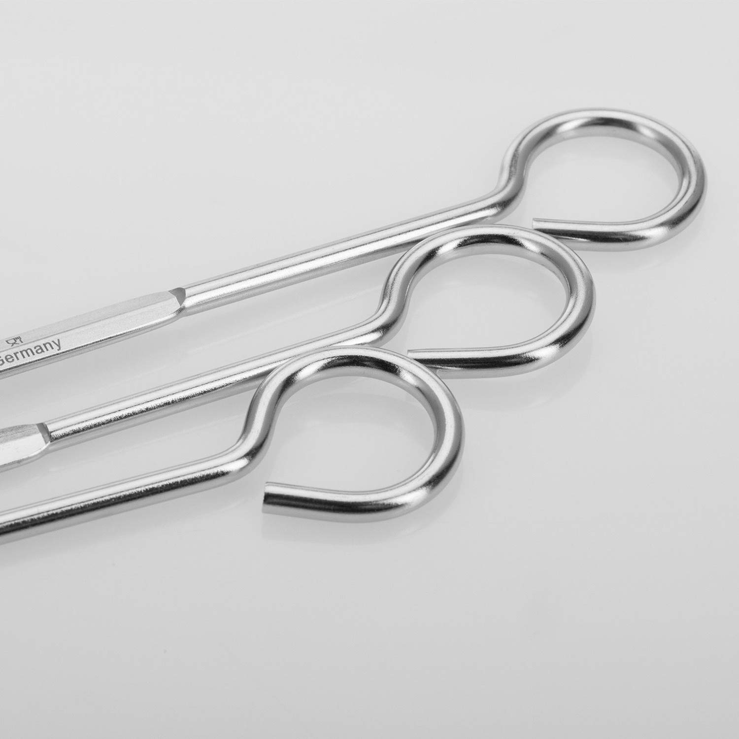 westmark-12602270-piques-brochettes-acier-inoxydable-23-cm-lot-de-3-argent-forma image 4