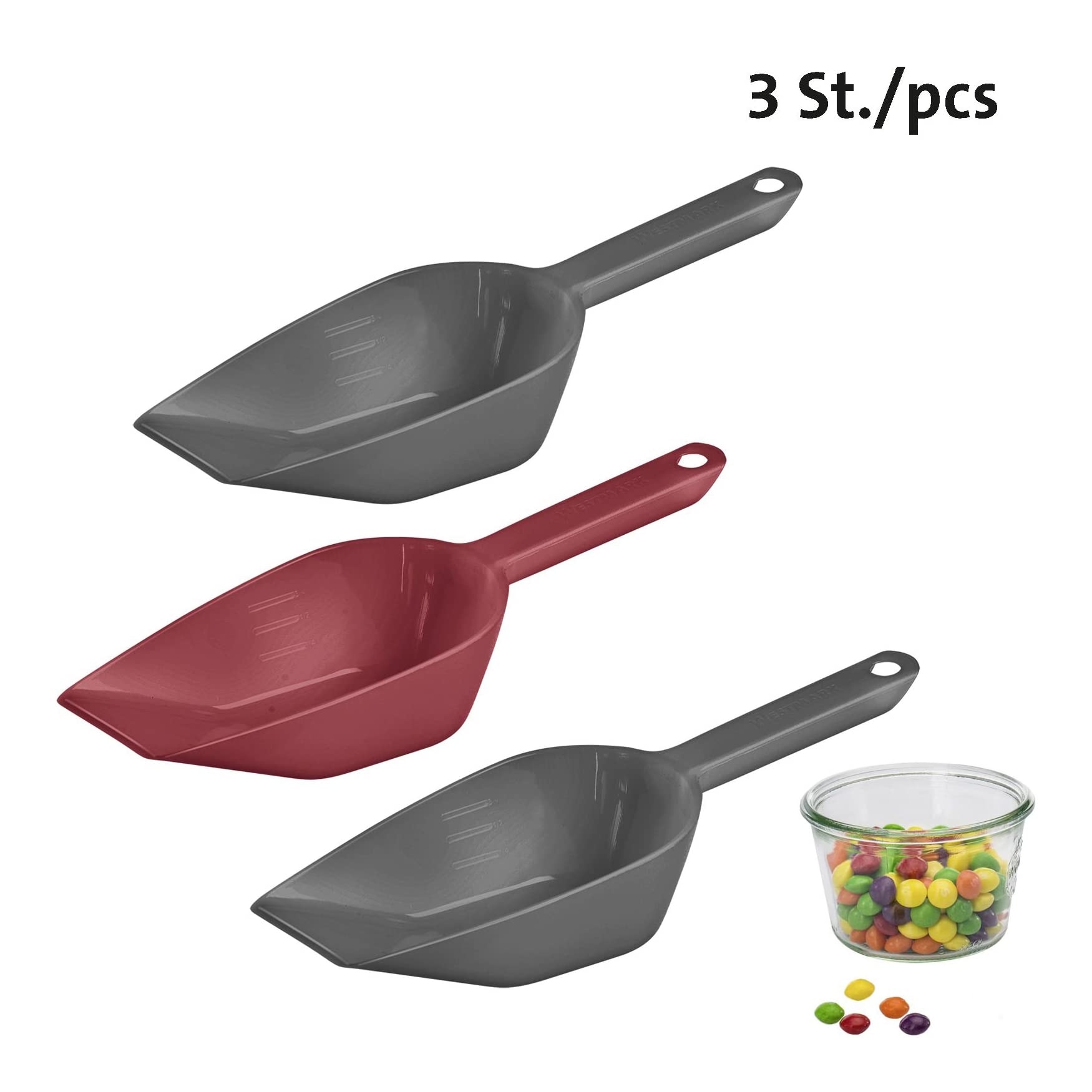 westmark-halvar-lot-de-3-pelles-p-tisserie-scoops-55-ml-plastique-sans-bpa-anthr image 2