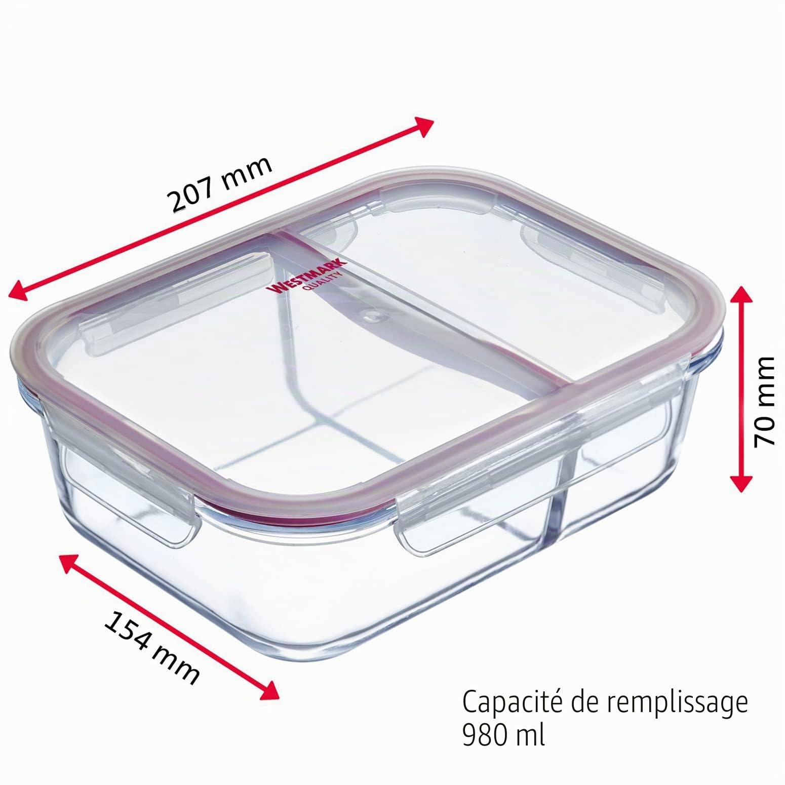 westmark-234622e1-bo-te-fra-cheur-en-verre-980-ml-avec-2-compartiments-s-par-s-c image 7