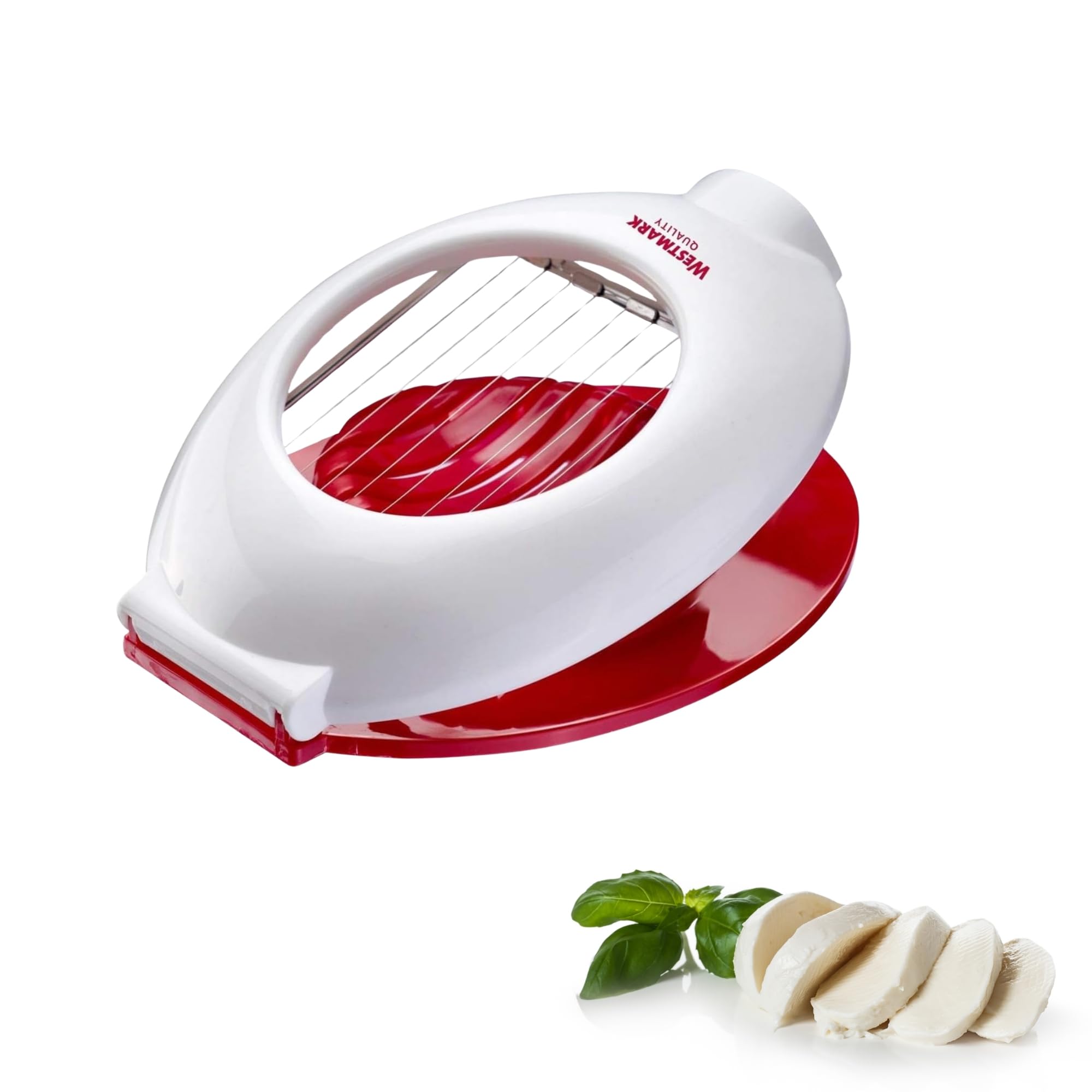 westmark-caprese-coupe-mozzarella-10-fils-en-acier-inoxydable-tension-individuel image 1