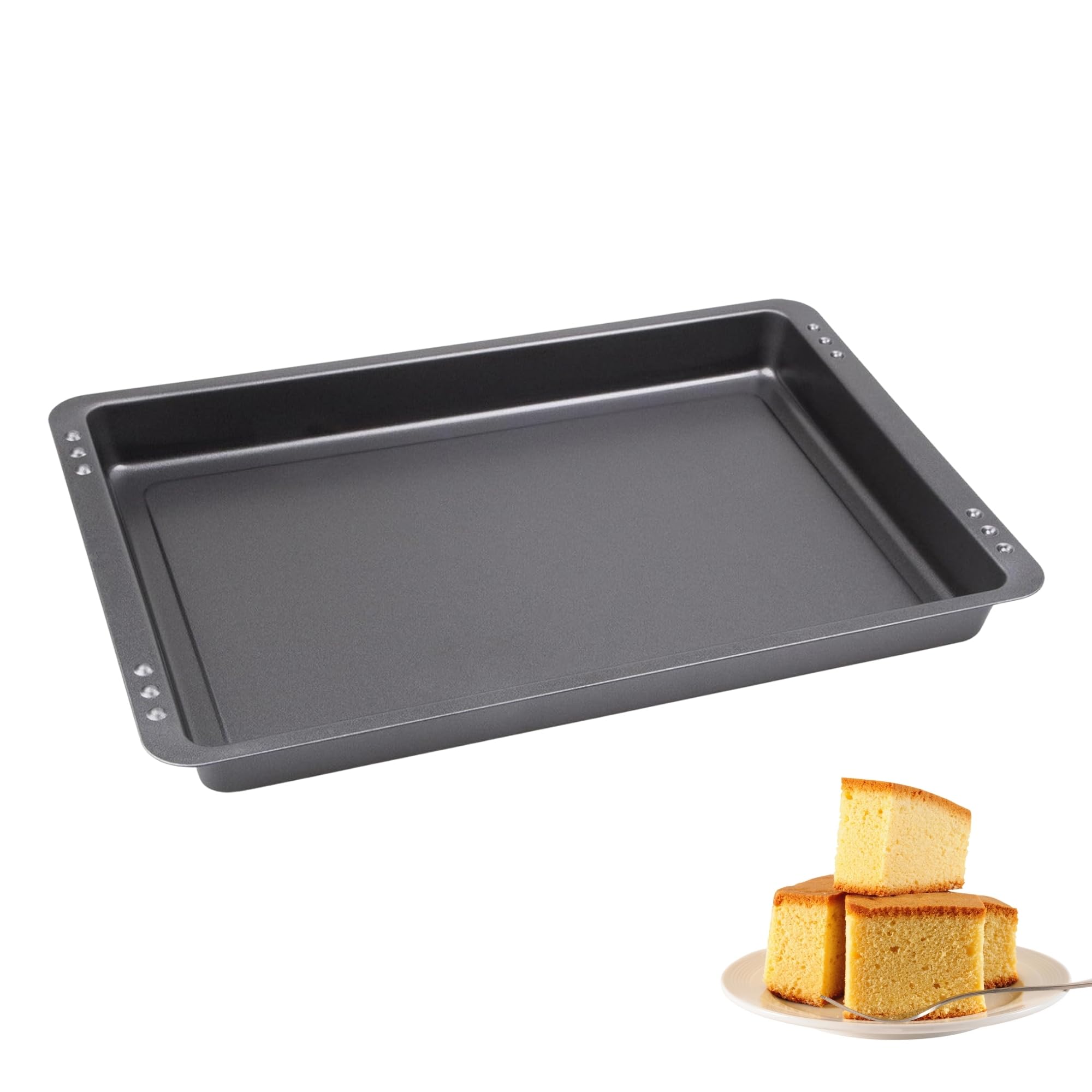 westmark-back-meister-plat-gratin-moule-p-tisserie-extra-haut-rebord-4-cm-acier- image 1