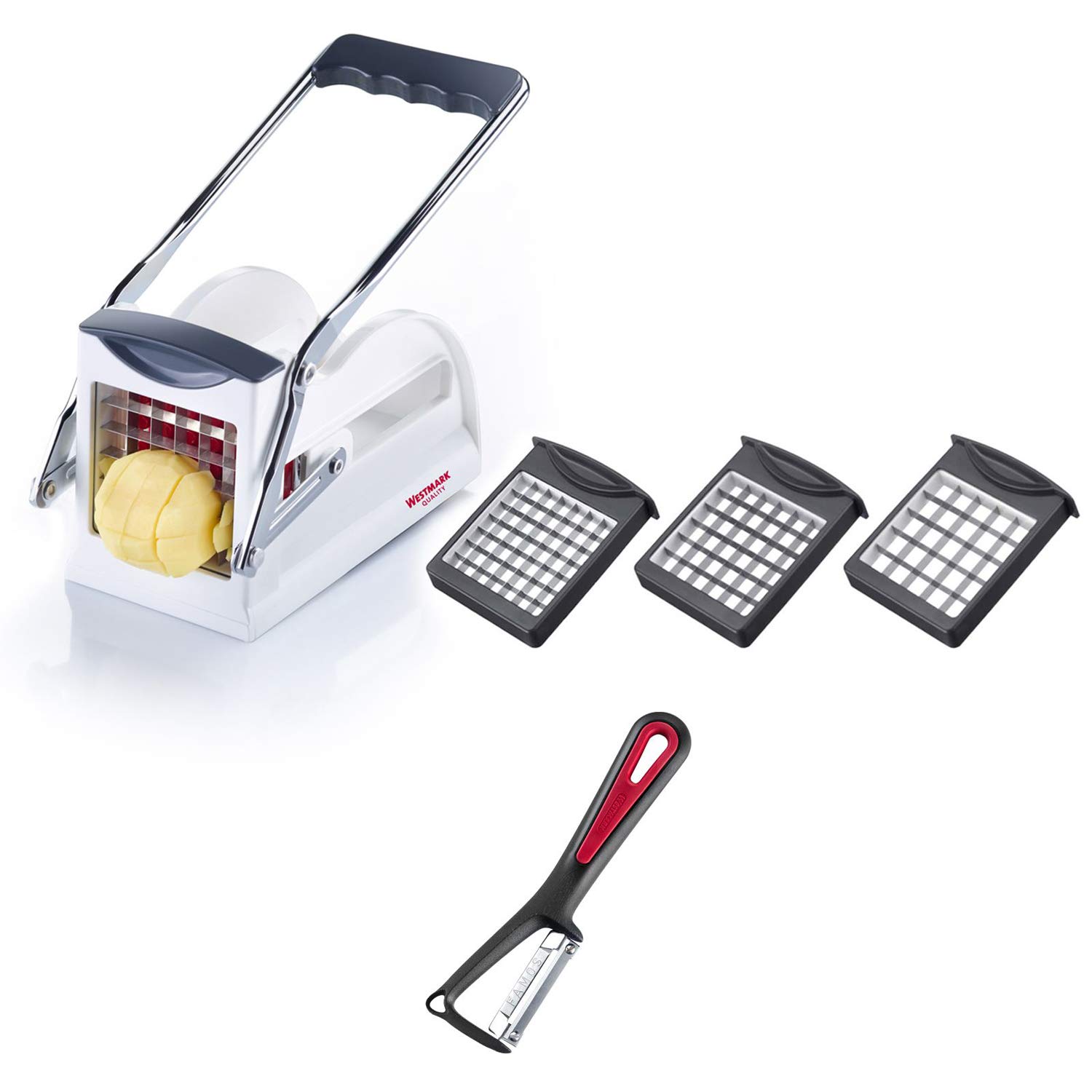 westmark-easy-stix-11802260-coupe-frites-et-l-gumes-avec-3-inserts-inoxydables-e image 8