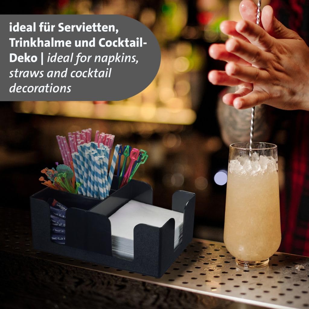 westmark-organiseur-de-bar-6-compartiments-abs-sans-bpa-rangement-serviettes-pai image 6