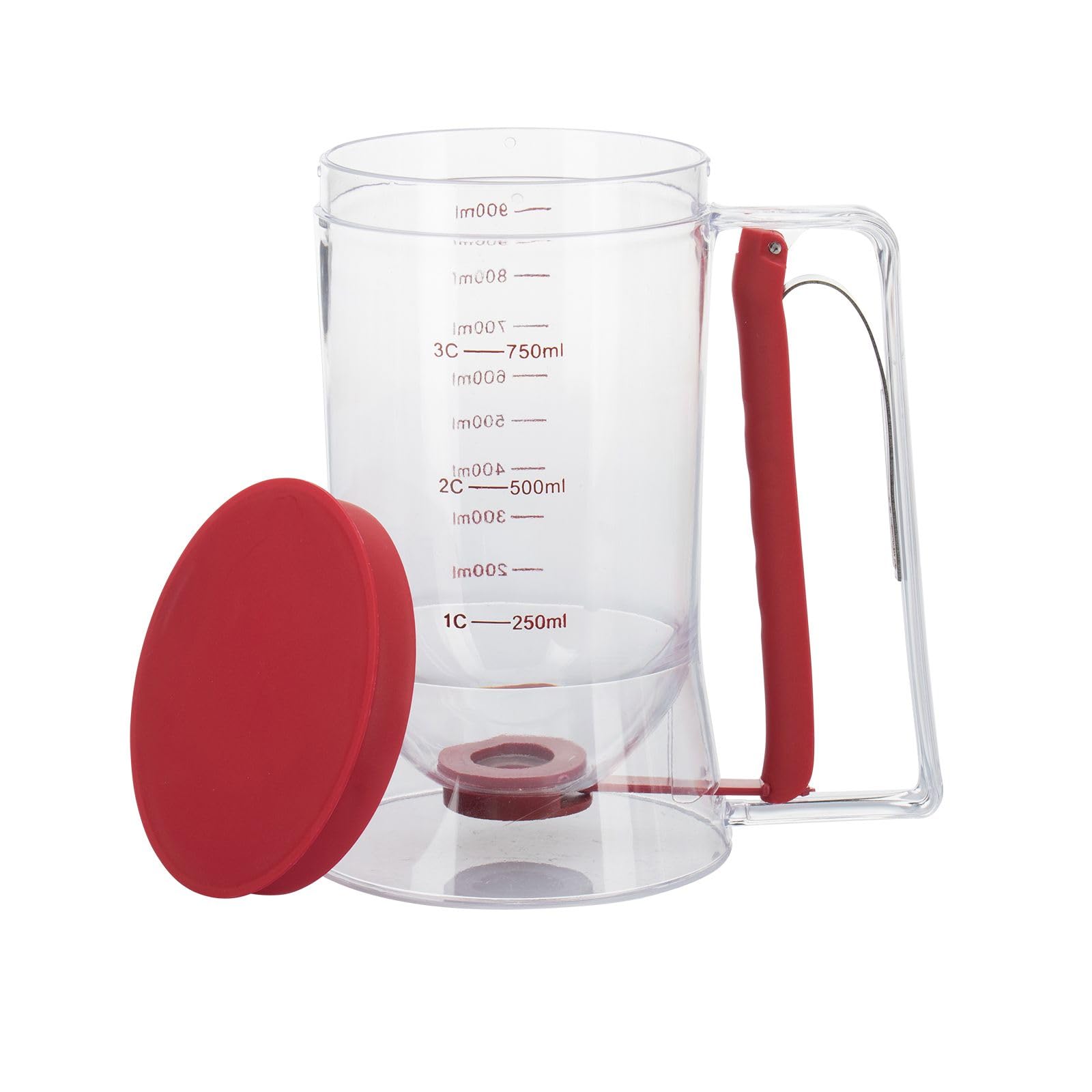 westmark-doseur-diviseuse-de-p-te-900-ml-avec-couvercle-et-graduations-plastique image 7