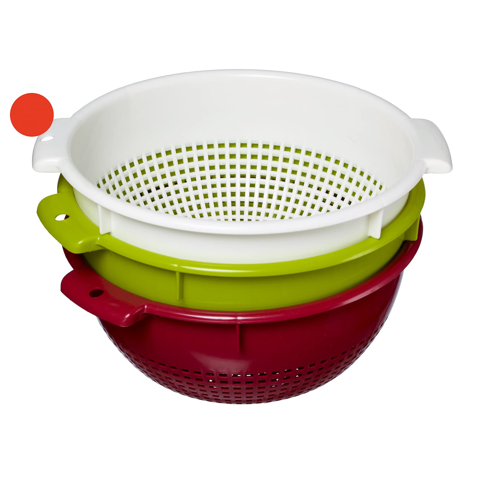 westmark-21262211-passoire-ronde-avec-poign-es-encastr-es-et-crans-d-arr-t-plast image 7