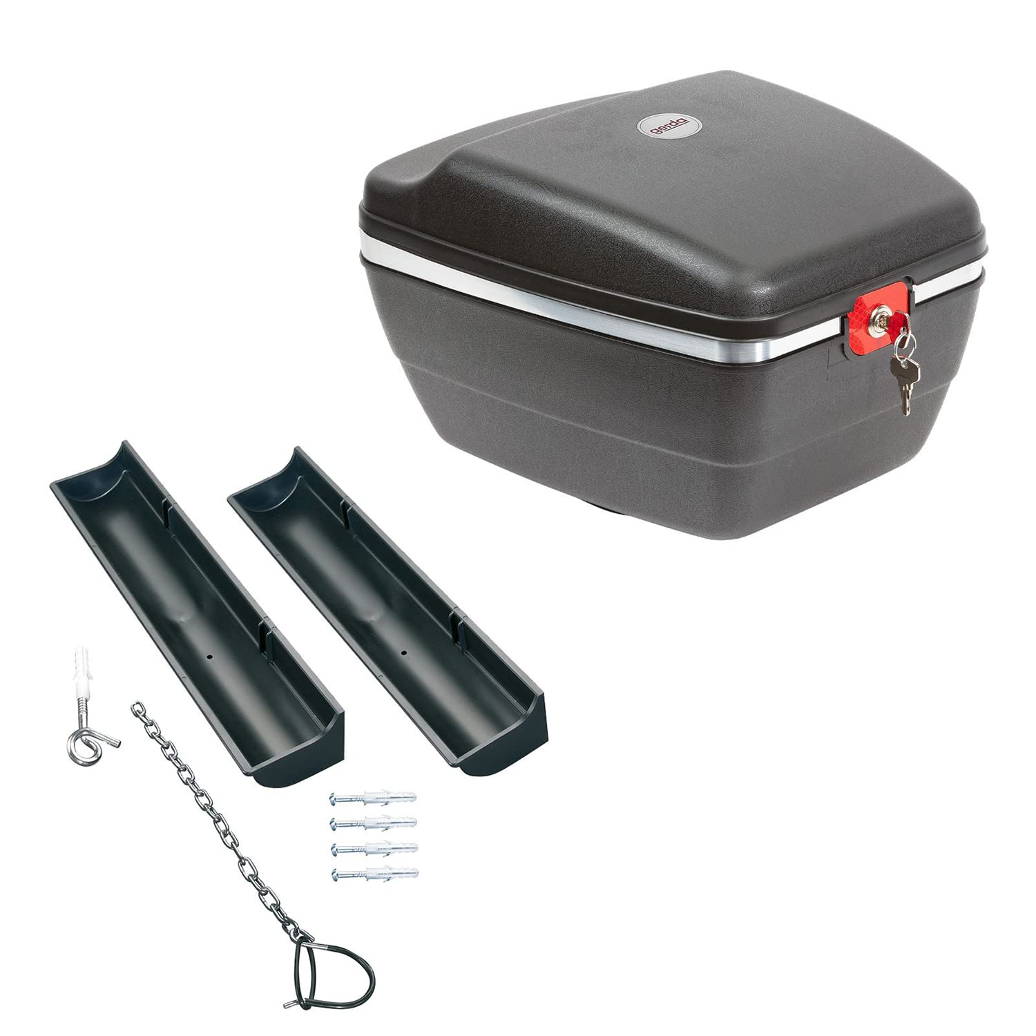 westmark-5430gee9-touring-tresor-coffre-de-v-lo-verrouillable-14-litres-avec-sup image 1