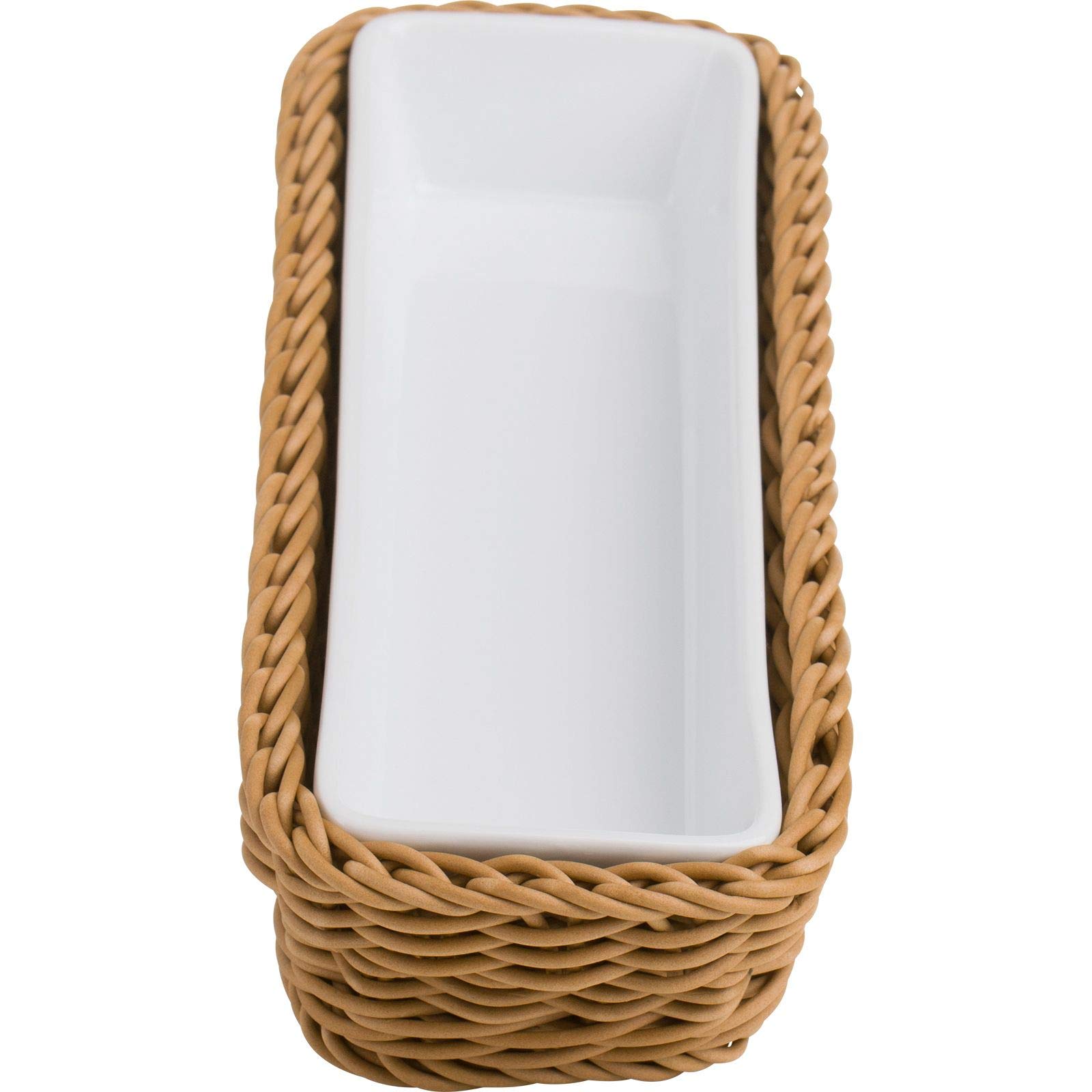westmark-saleen-meets-02101404160-lot-de-2-bols-carr-s-en-porcelaine-blanche-bei image 2
