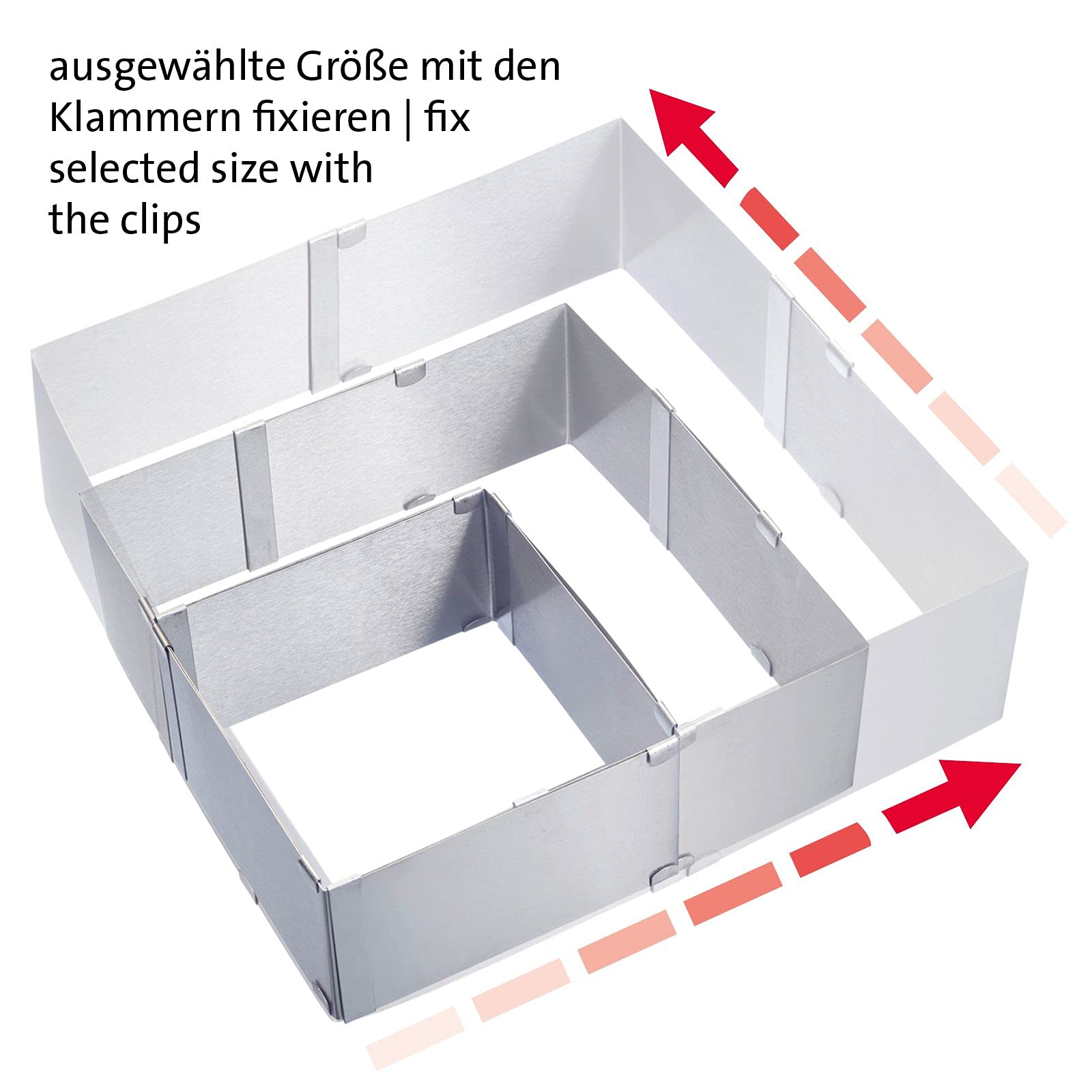 westmark-313322e6-cadre-p-tisserie-r-glable-en-acier-inoxydable-avec-raclette-ki image 8