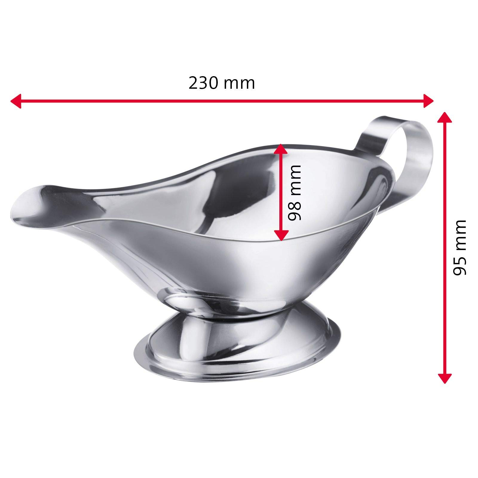 westmark-62282270-sauci-re-bol-sauce-250-ml-en-acier-inoxydable-bec-anti-goutte image 5