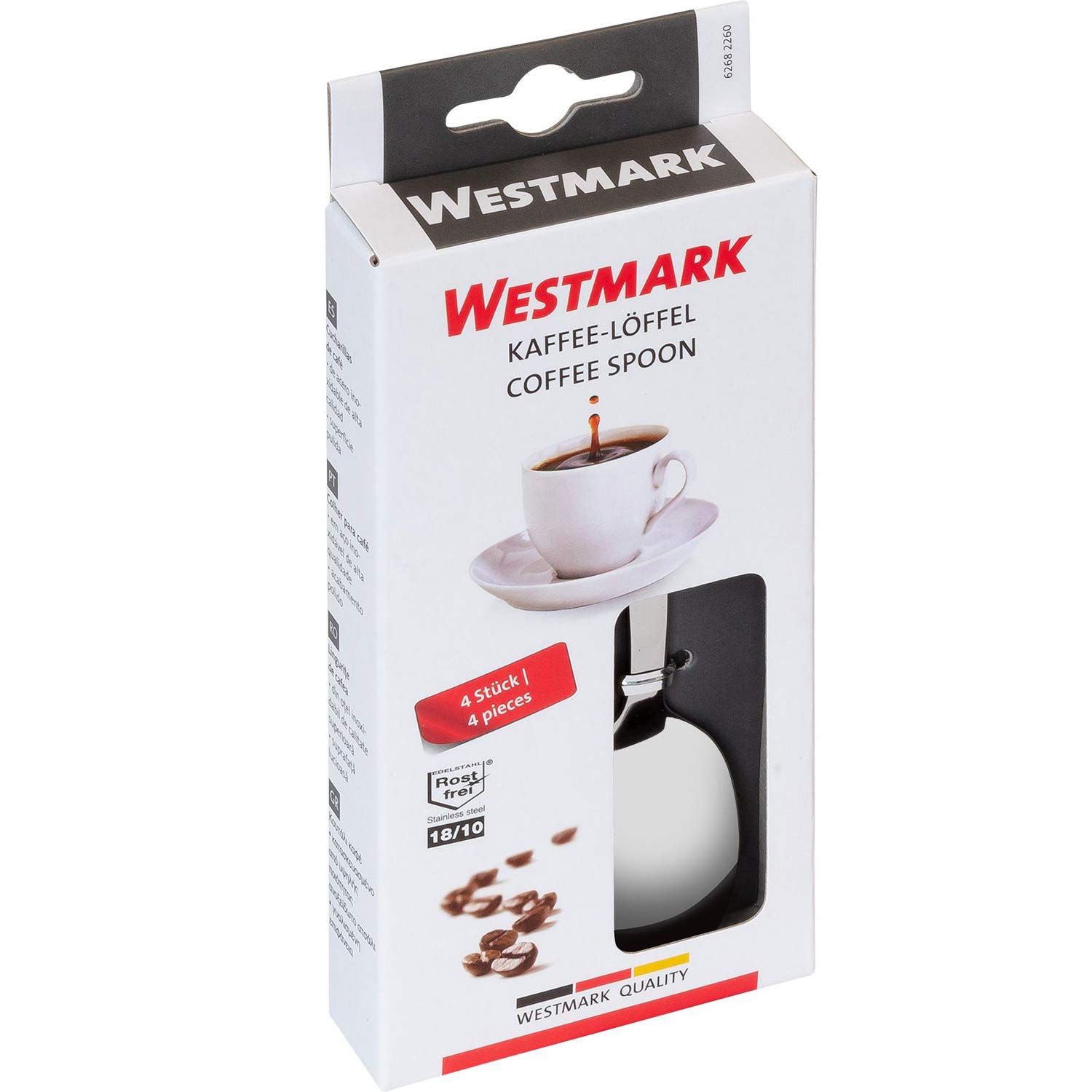westmark-62682260-cuill-res-caf-inox-18-10-lot-de-4 image 7